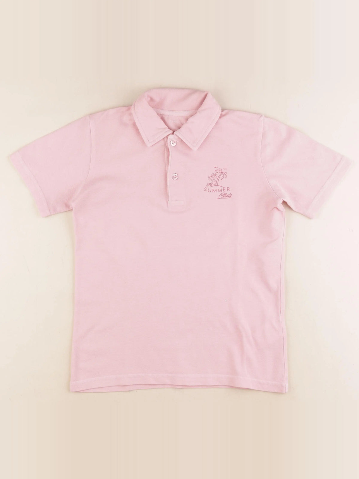 Cyrillus - polo rose - 10 ans