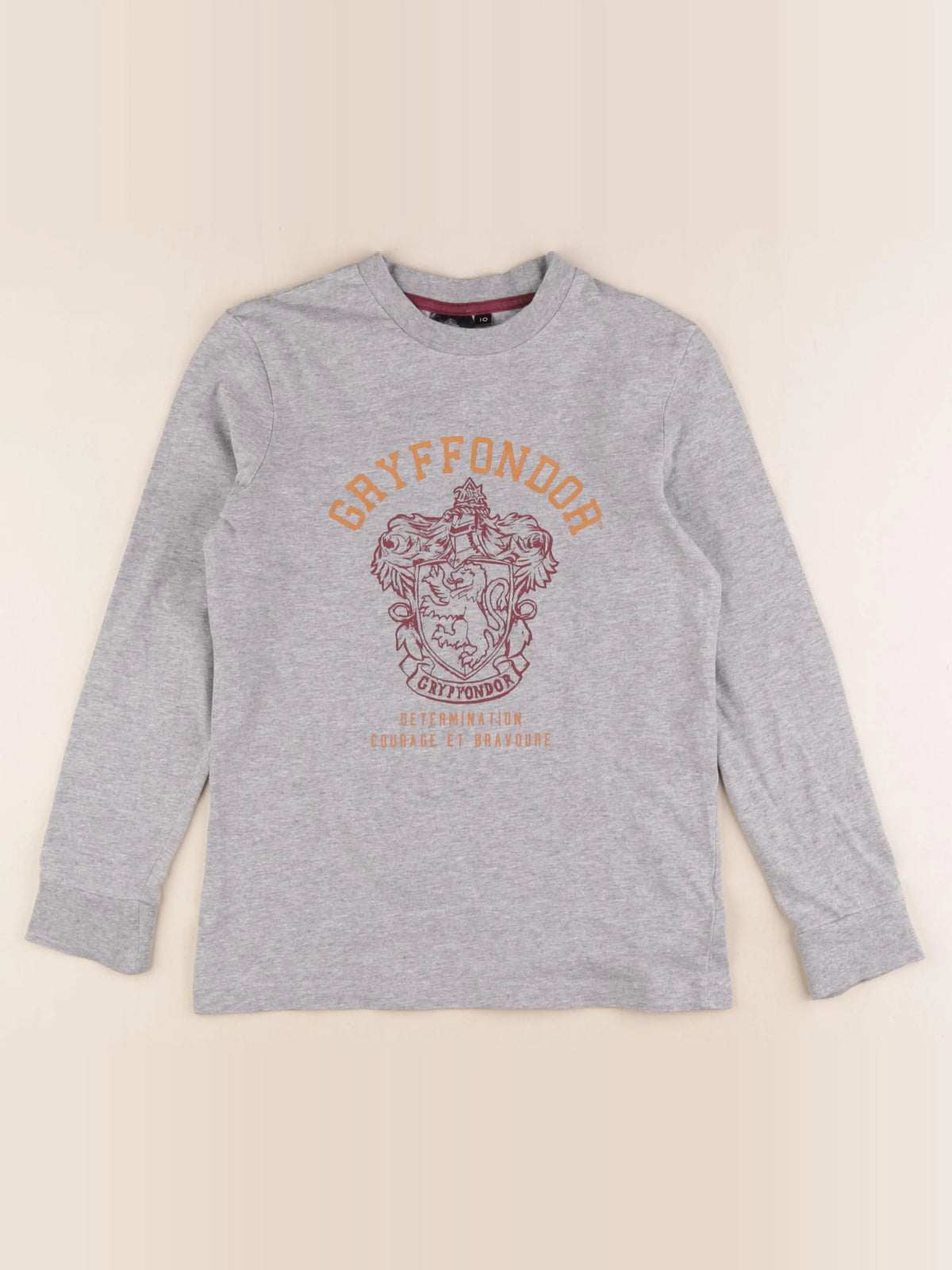 Cyrillus - tee-shirt gris - 10 ans