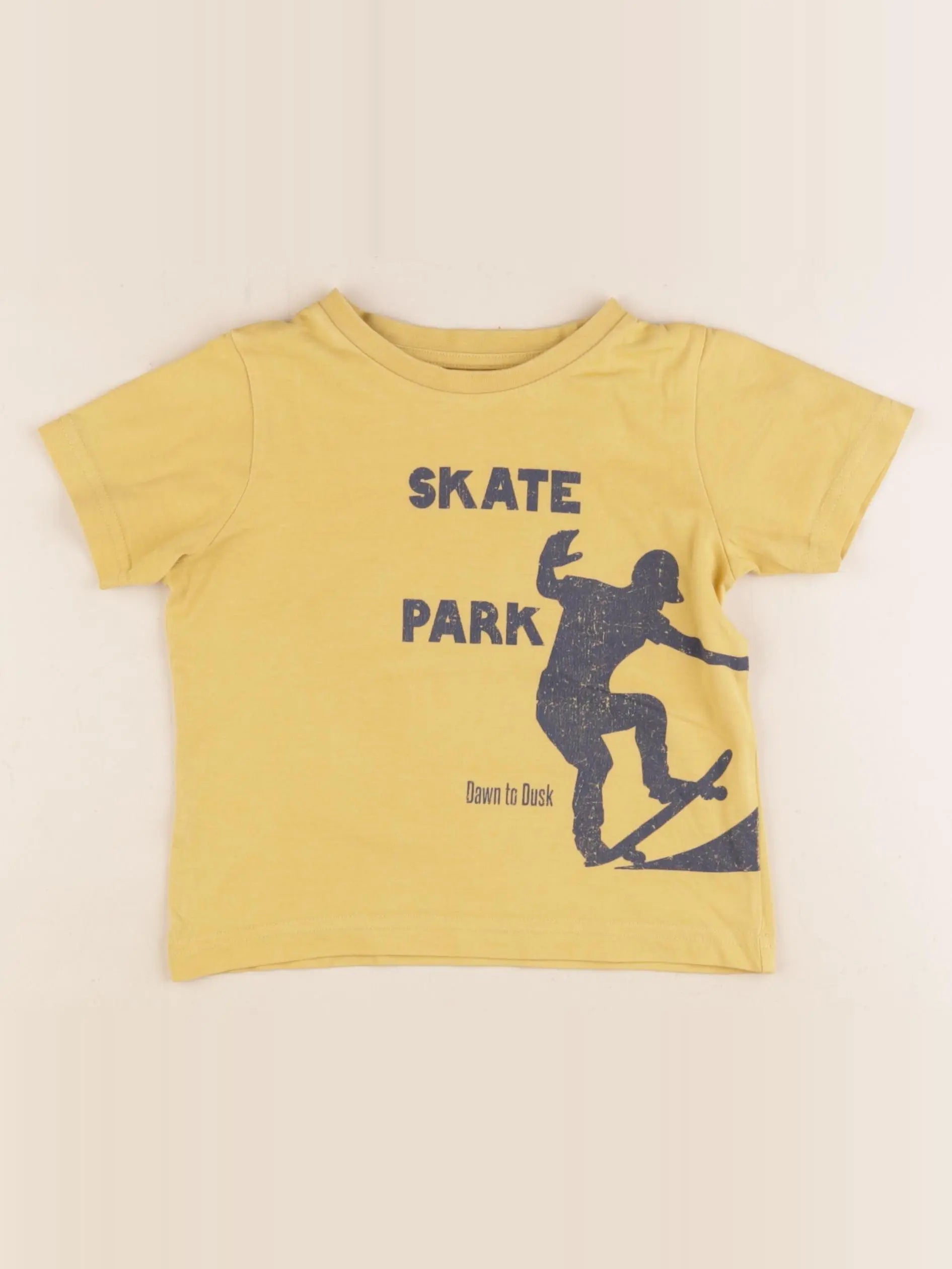 Vertbaudet - tee-shirt jaune - 3 ans
