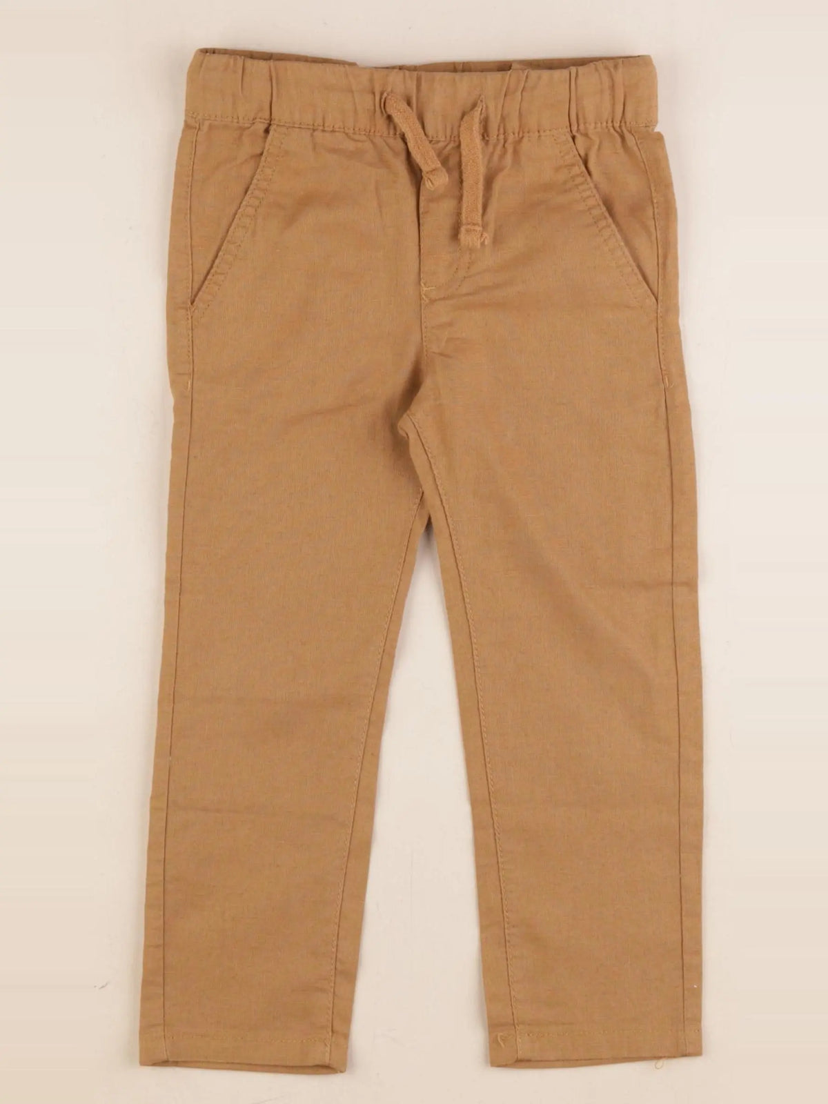 Vertbaudet - pantalon marron - 3 ans