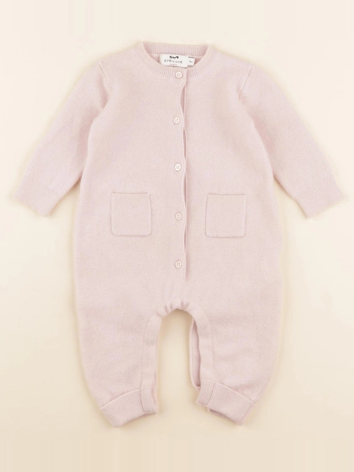 Cyrillus - combinaison rose - 6 mois