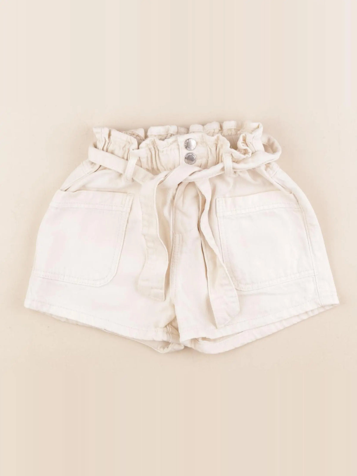 Zara - short blanc - 3/4 ans