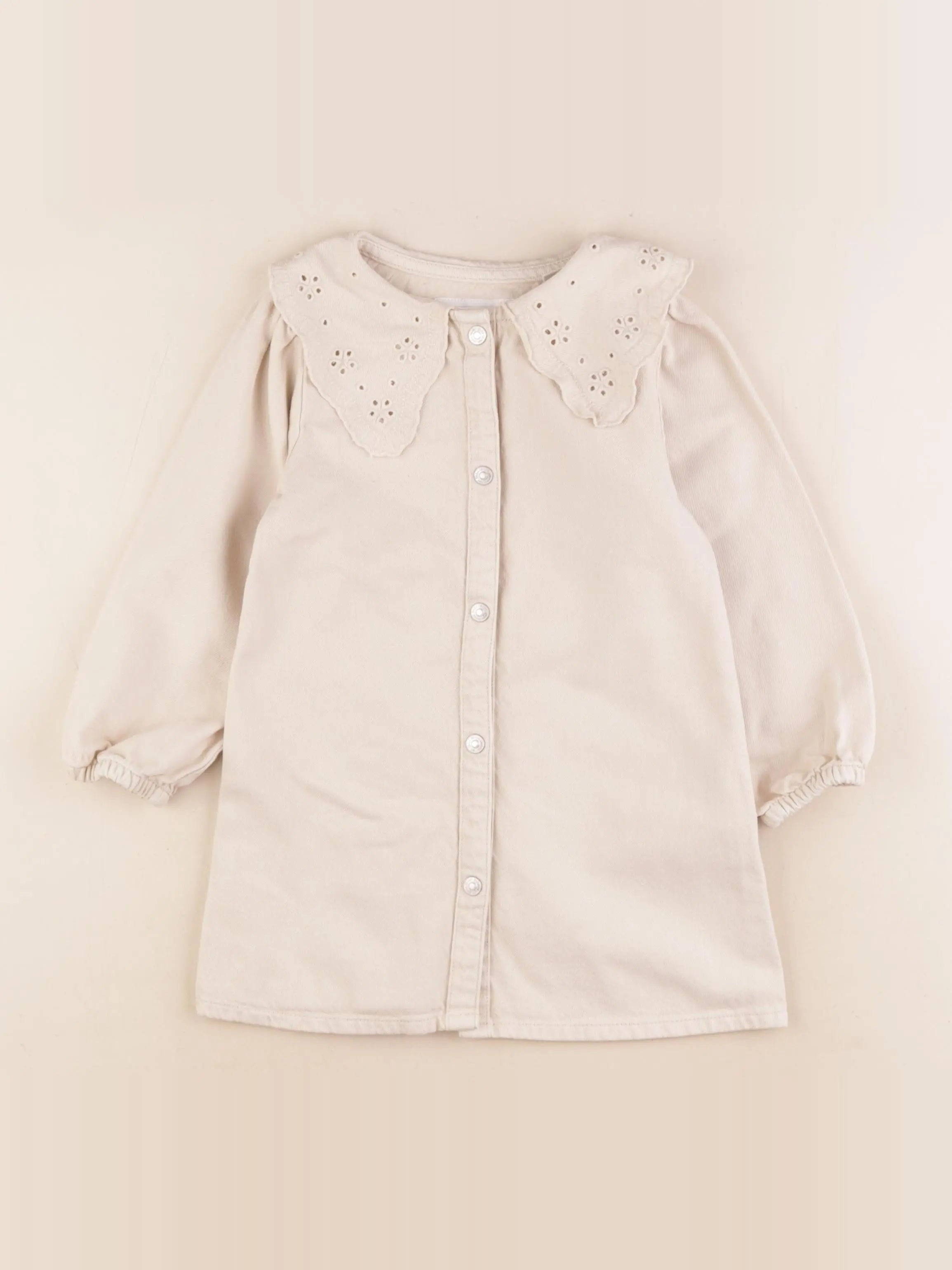 Zara - robe beige - 3 ans