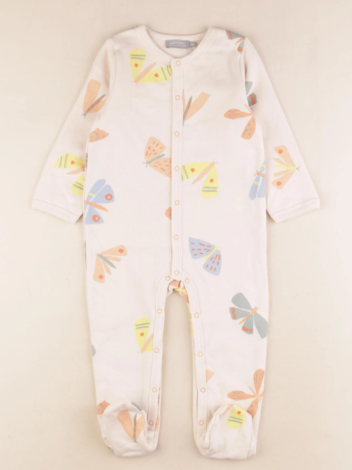 Boutchou - pyjama coton beige - 18 mois