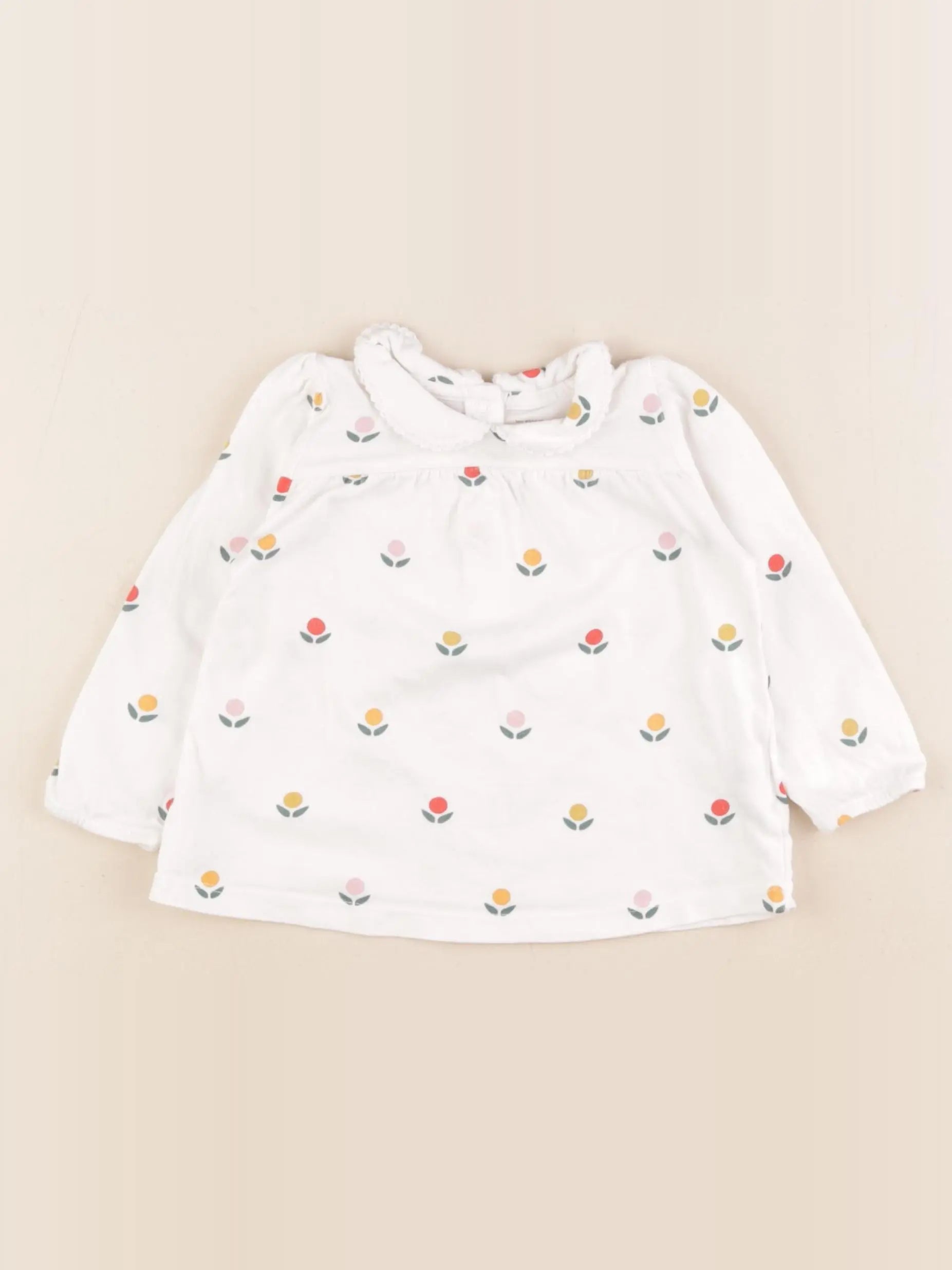 Boutchou - tee-shirt multicolore - 12 mois