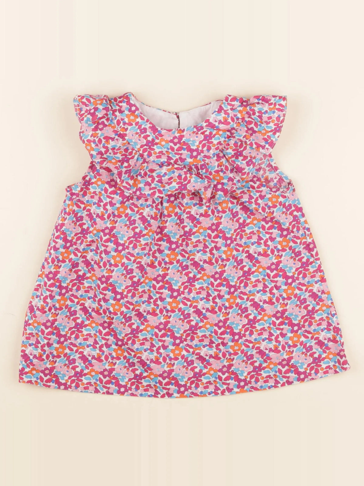 Jacadi - blouse liberty multicolore - 10 ans