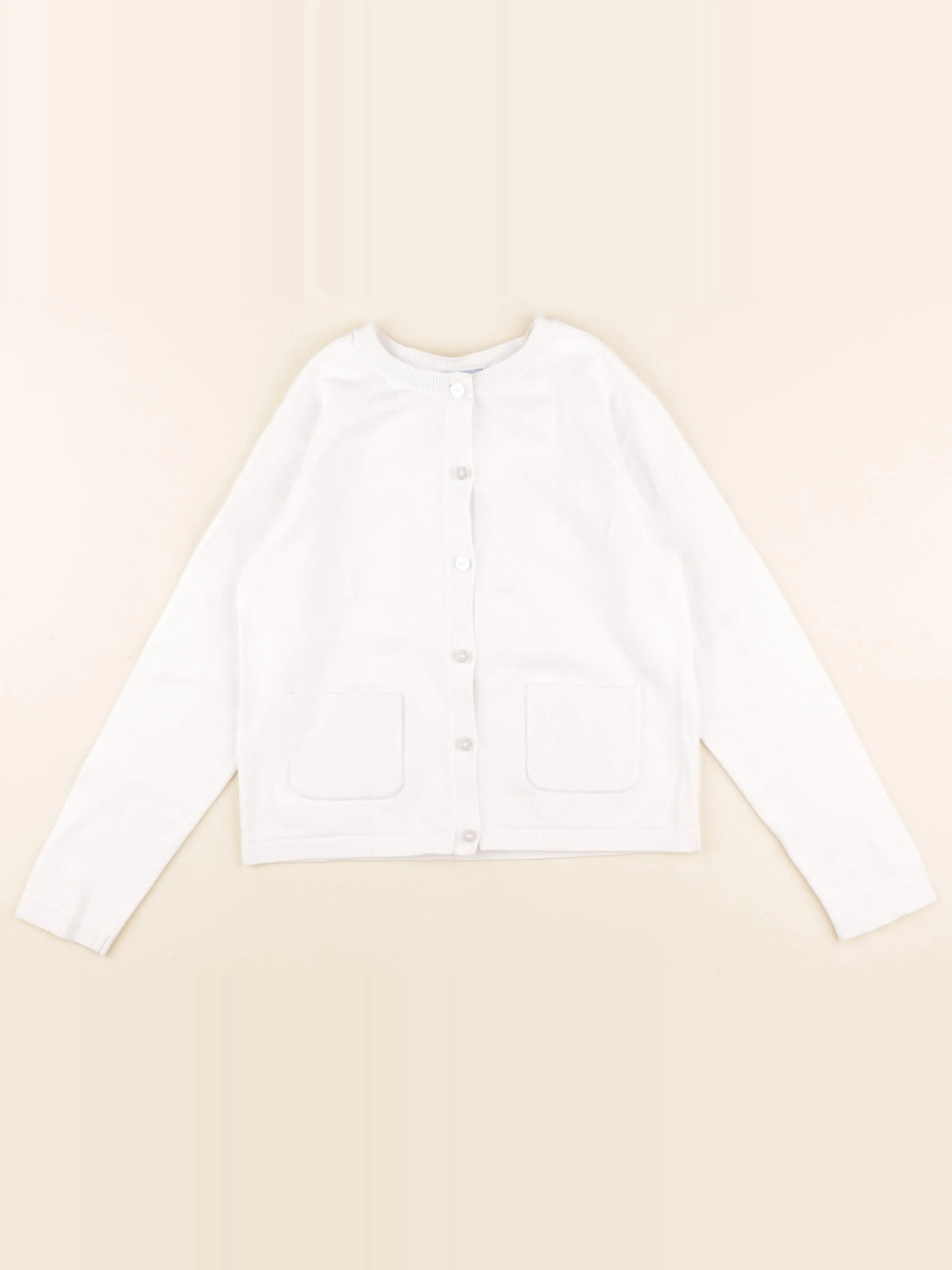 Jacadi - gilet blanc - 10 ans