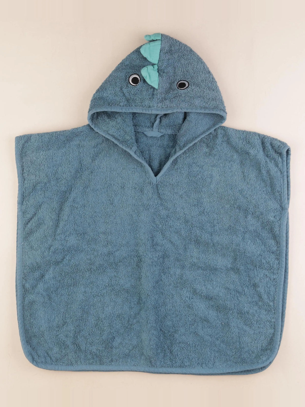 Vertbaudet - cape de bain vert - 3 ans