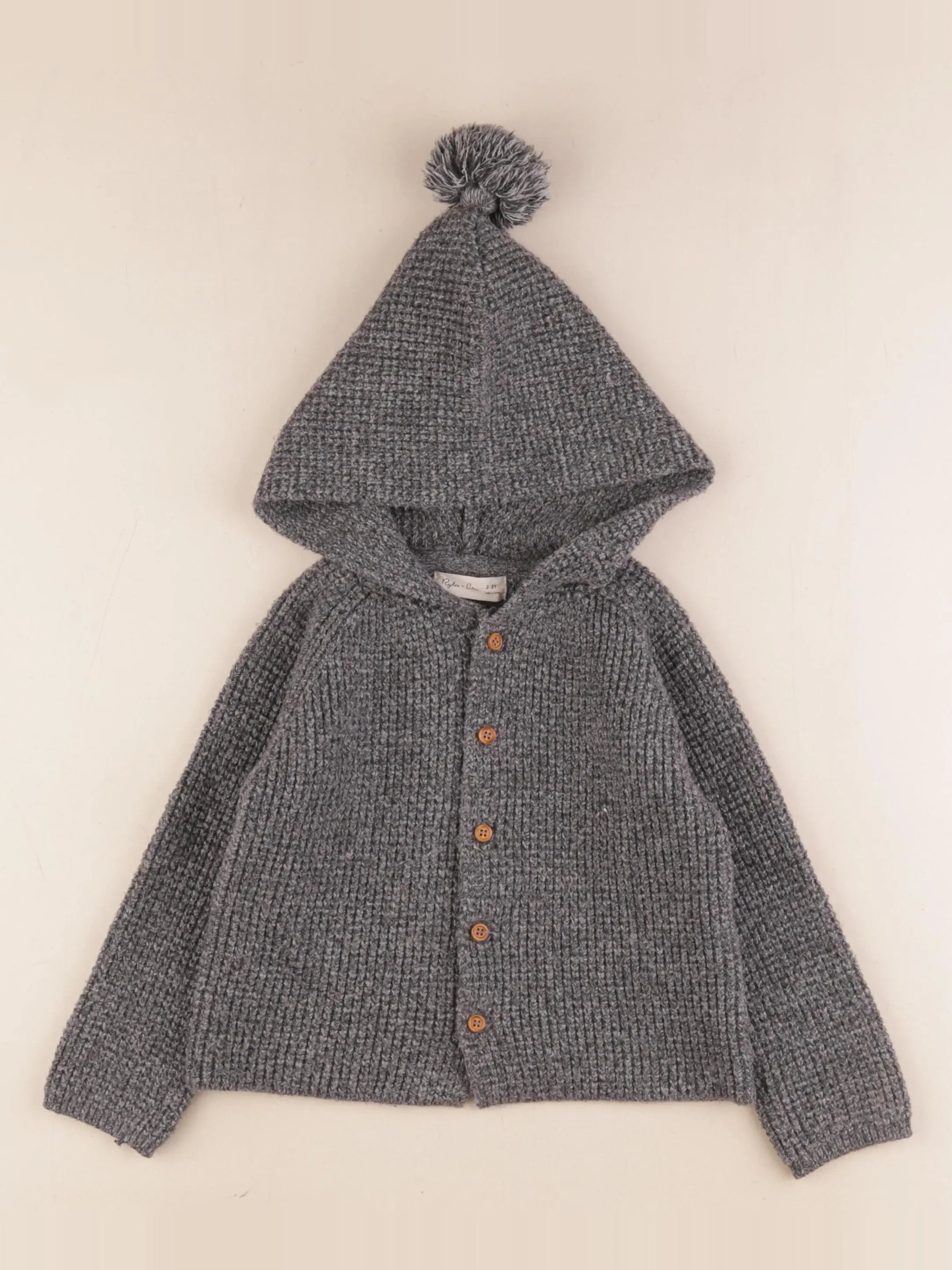 Rylee + Cru - gilet gris - 2/3 ans