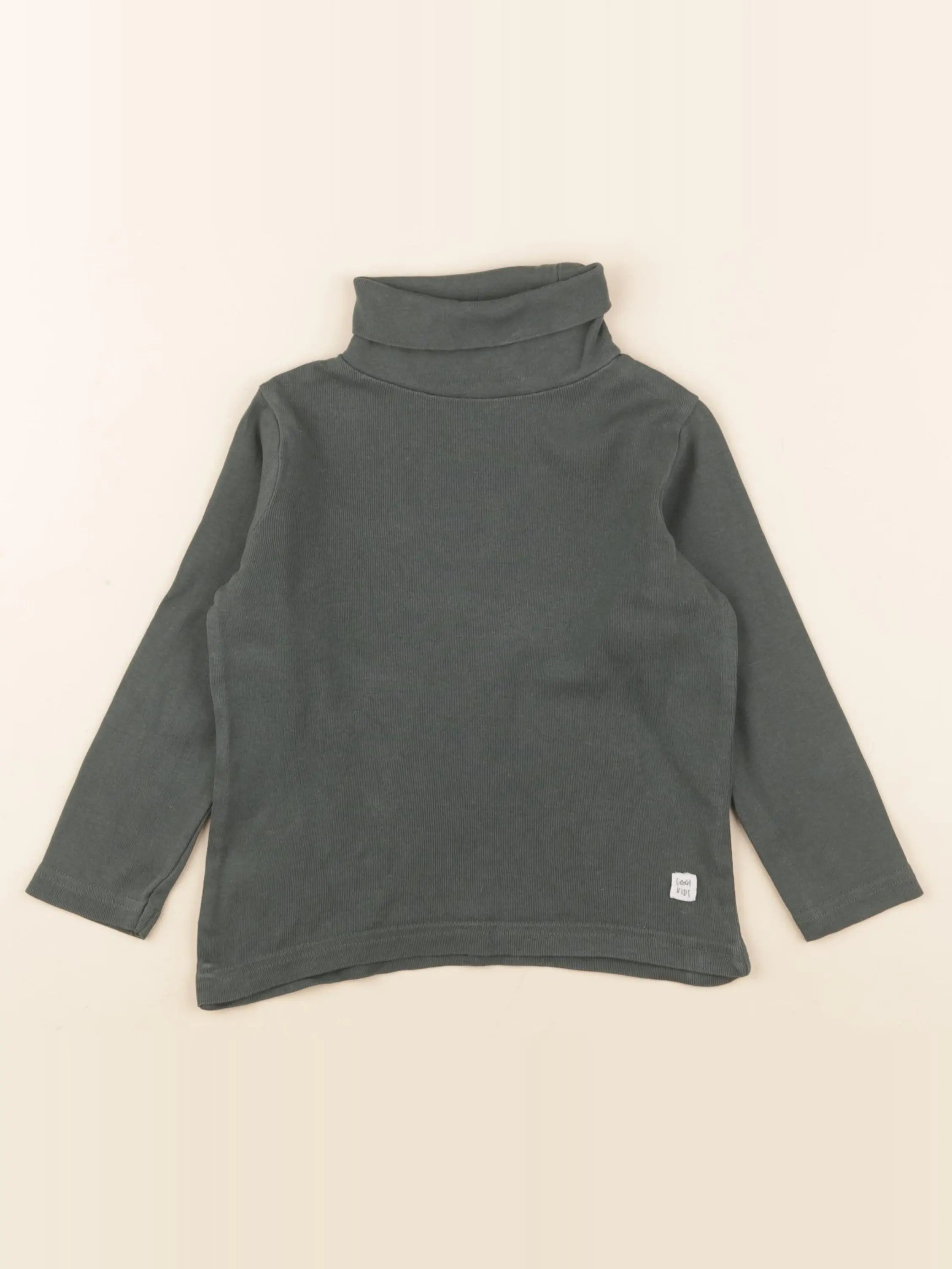 Vertbaudet - sous-pull vert - 4 ans