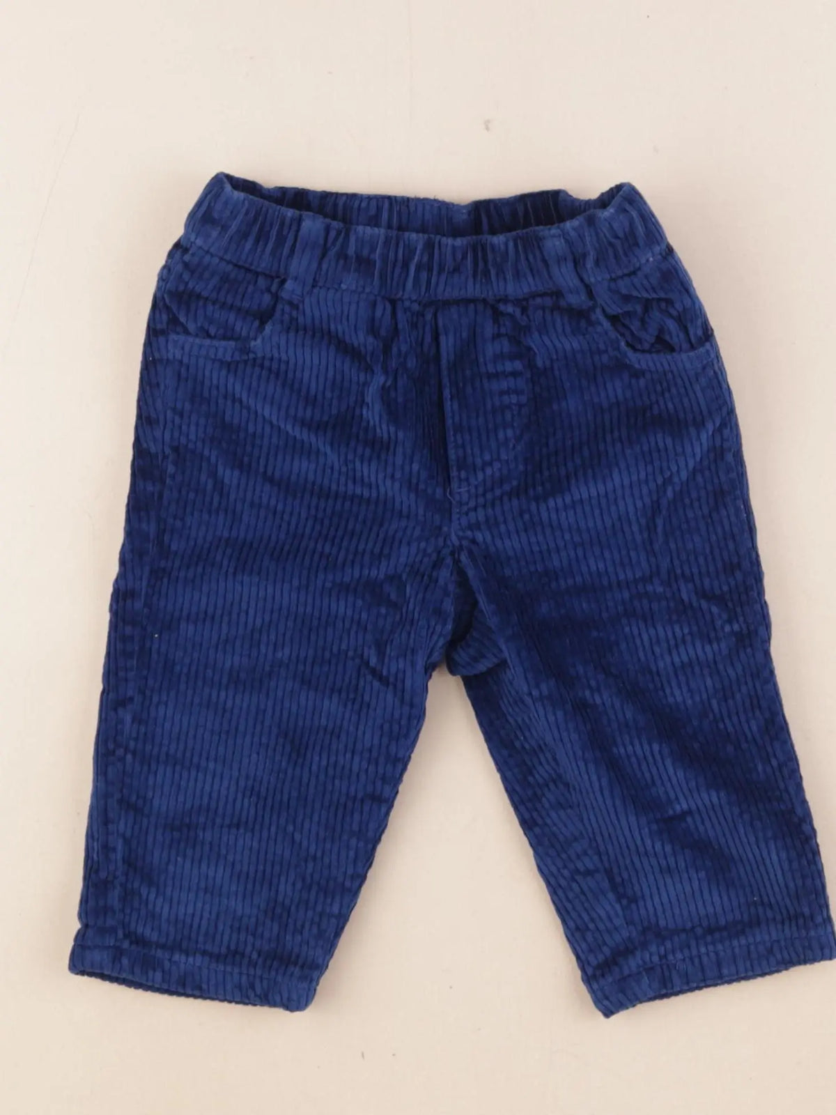 Jacadi - pantalon bleu - 12 mois