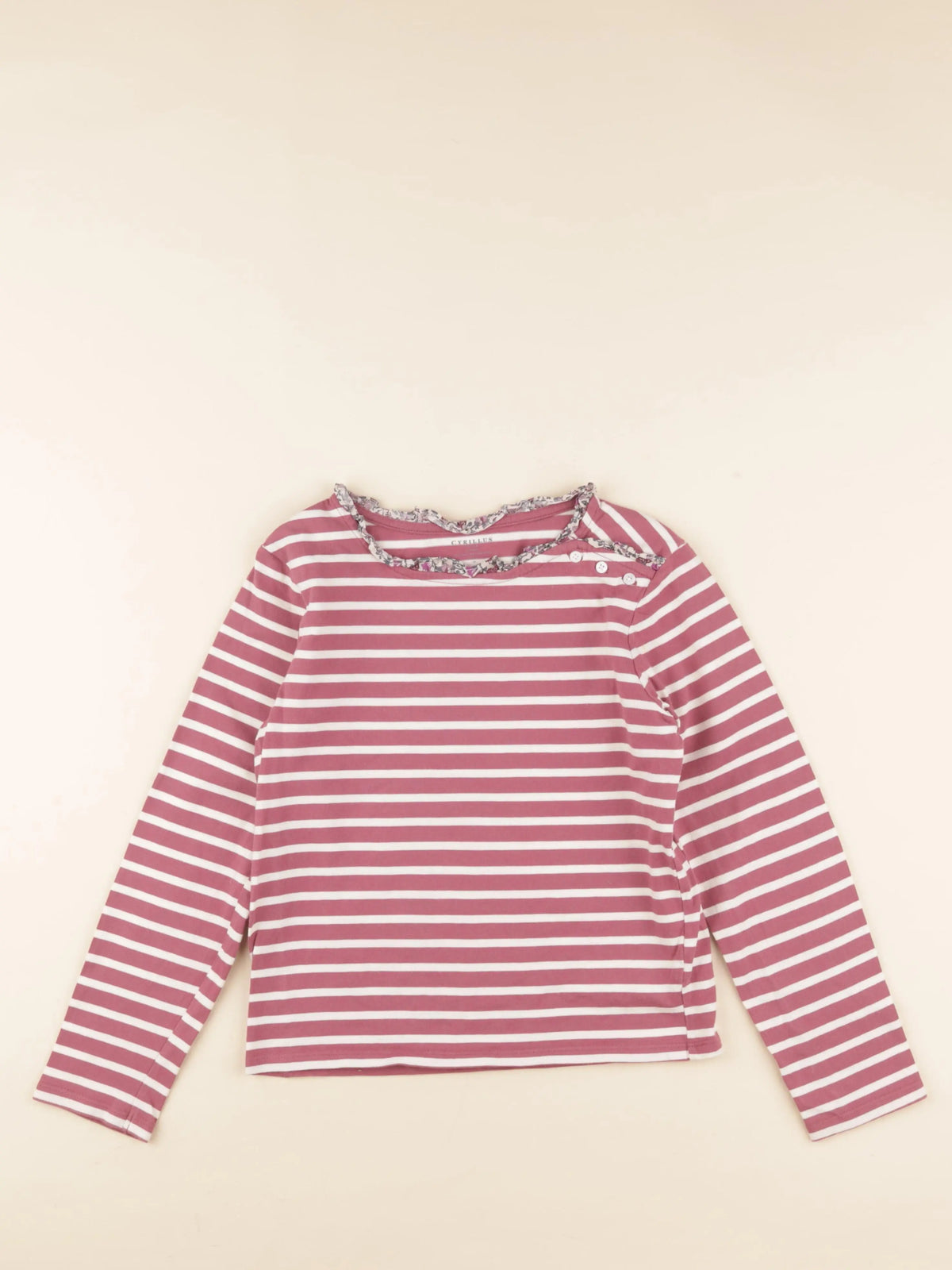 Cyrillus - tee-shirt rouge - 10 ans