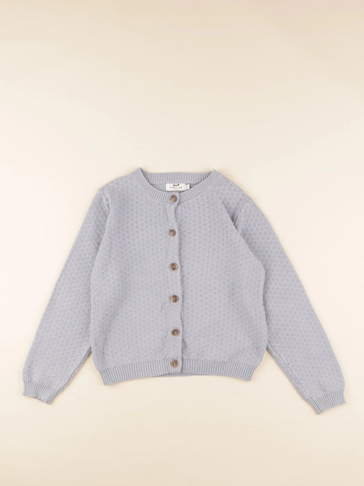Cyrillus - gilet bleu - 10 ans