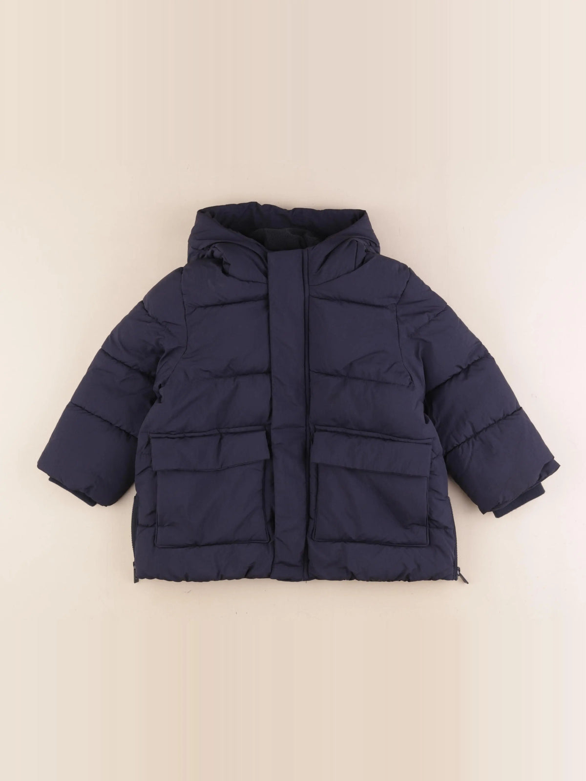 Vertbaudet - doudoune bleu - 4 ans