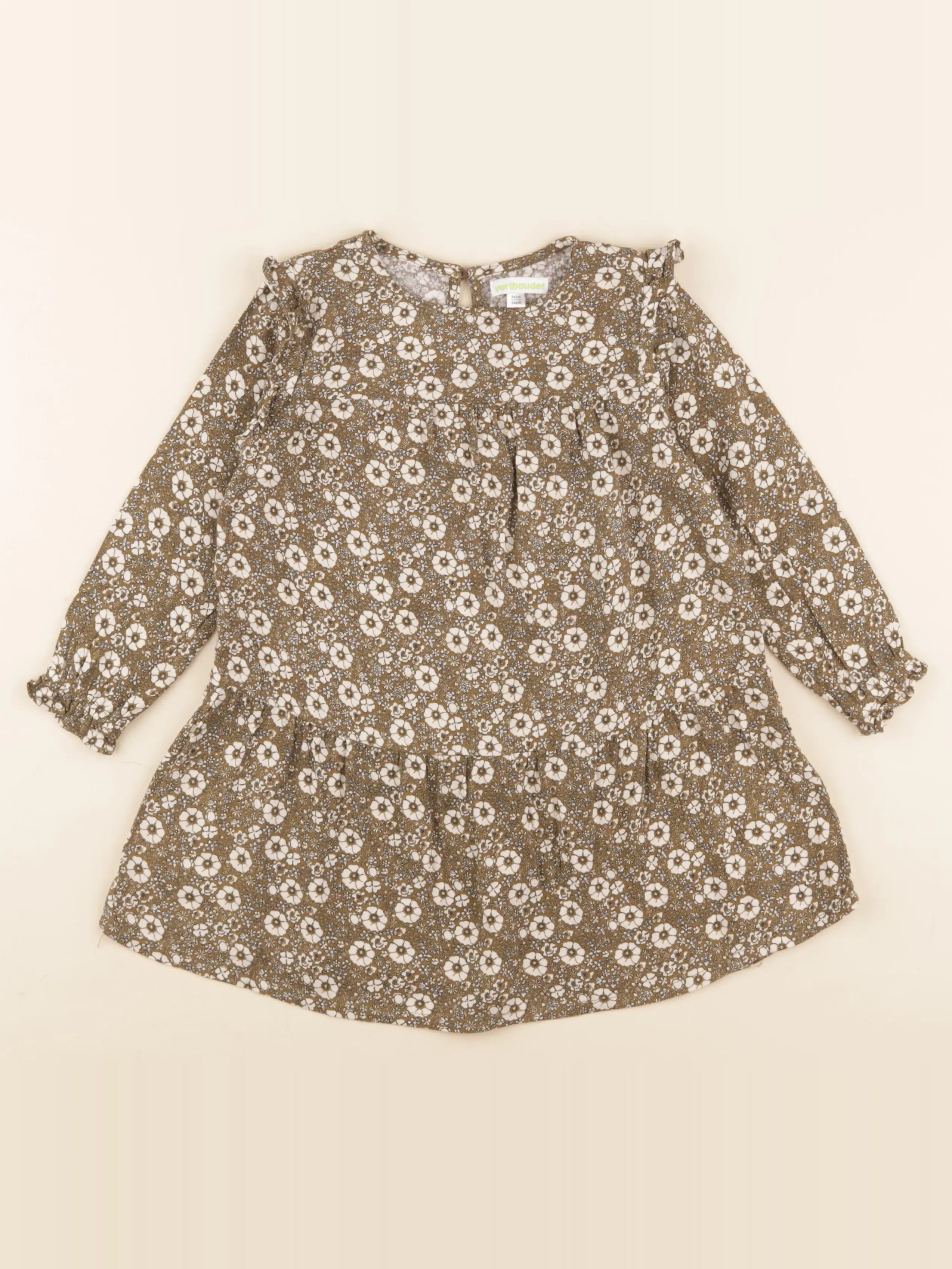 Vertbaudet - robe multicolore - 3 ans