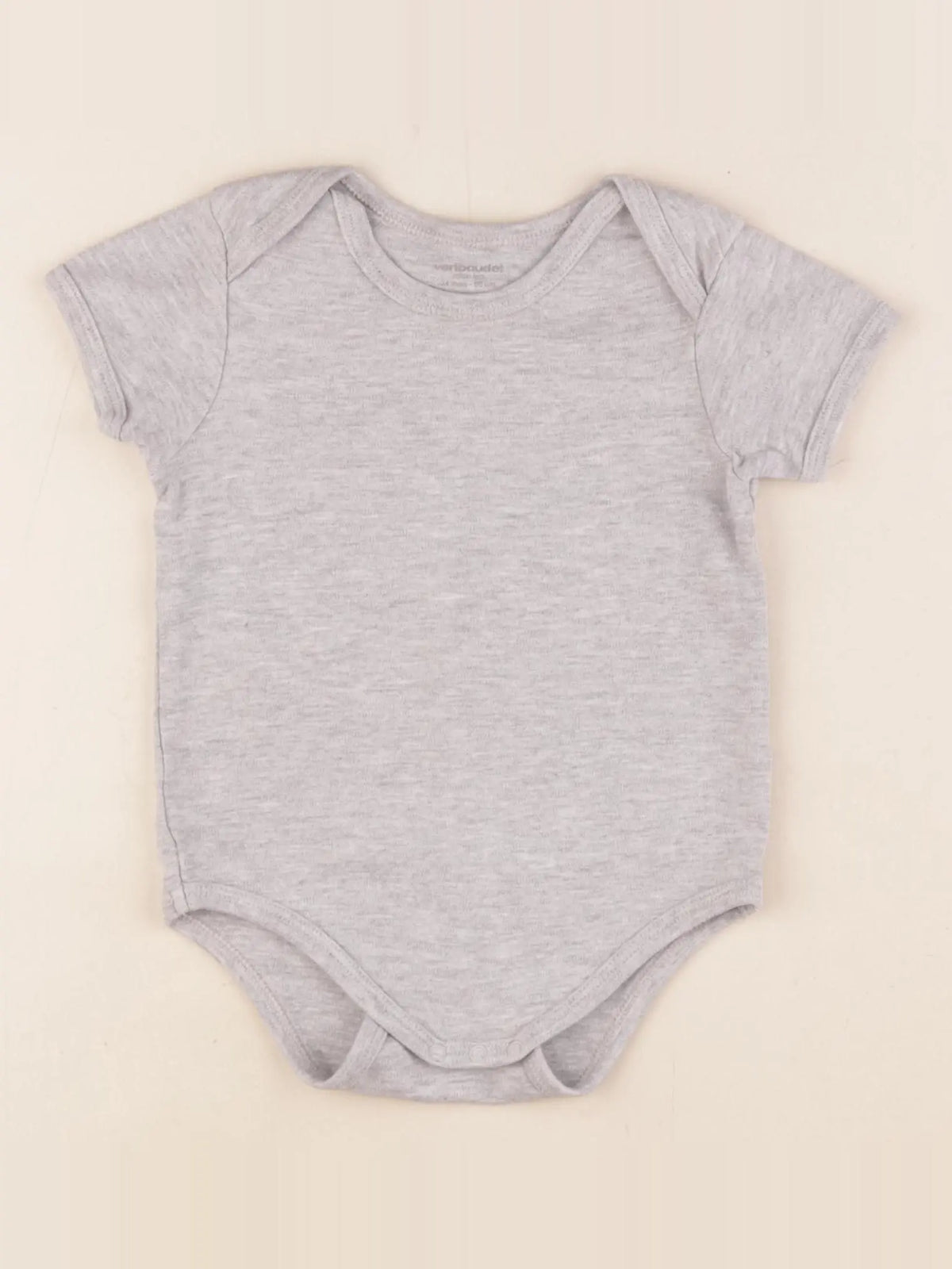 Vertbaudet - body gris - 24 mois