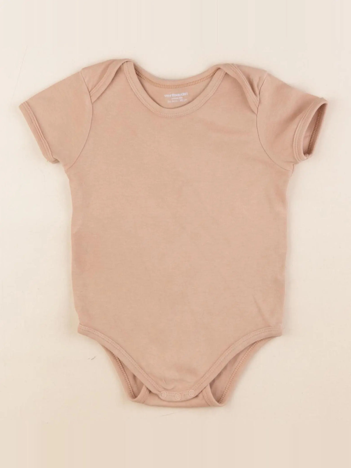 Vertbaudet - body marron - 24 mois