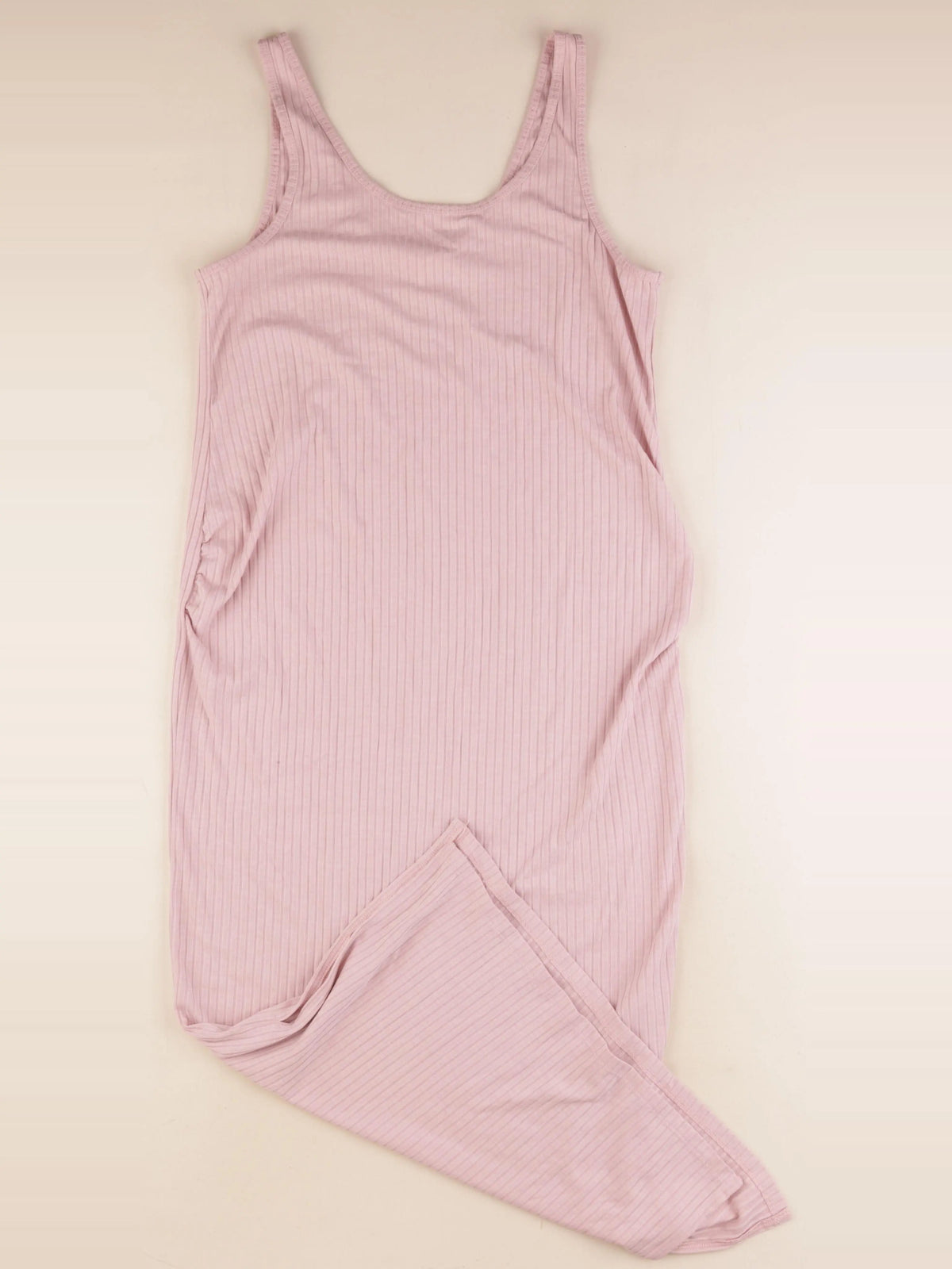 H&M - robe grossesse rose - m