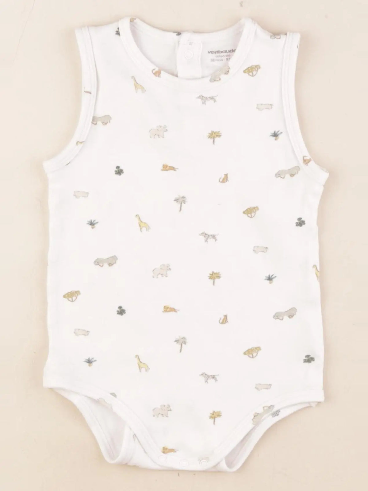 Vertbaudet - body blanc - 36 mois