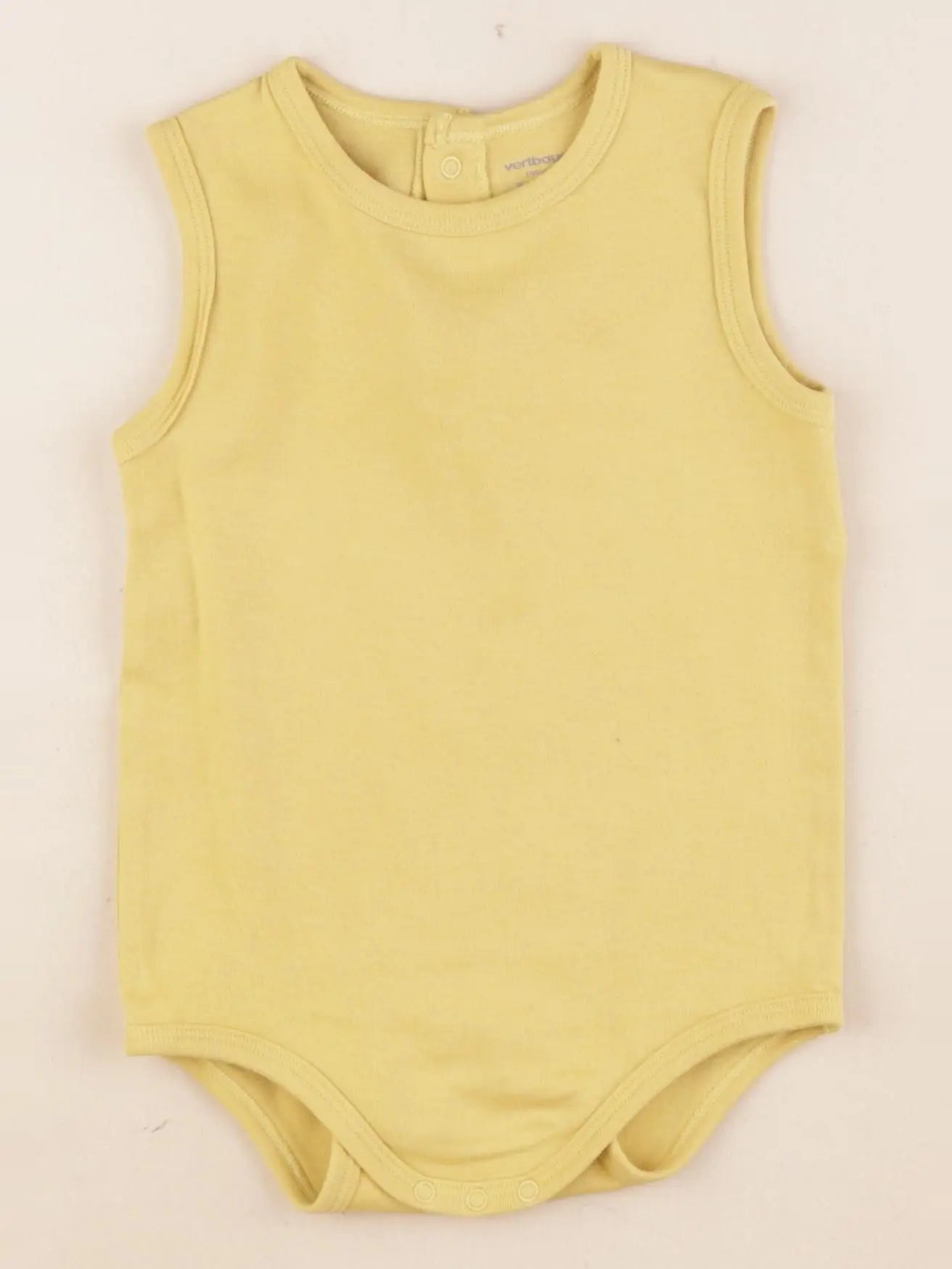 Vertbaudet - body jaune - 36 mois