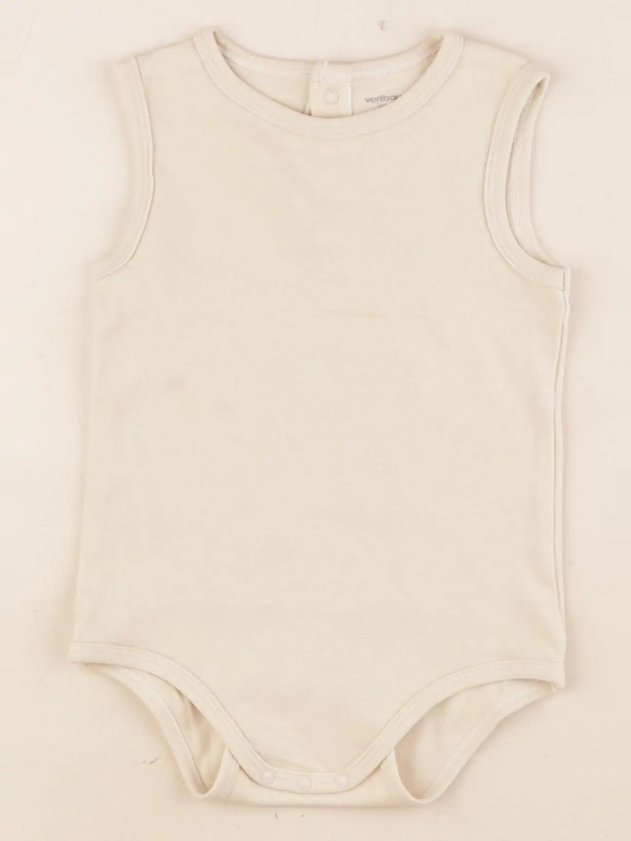 Vertbaudet - body beige - 36 mois