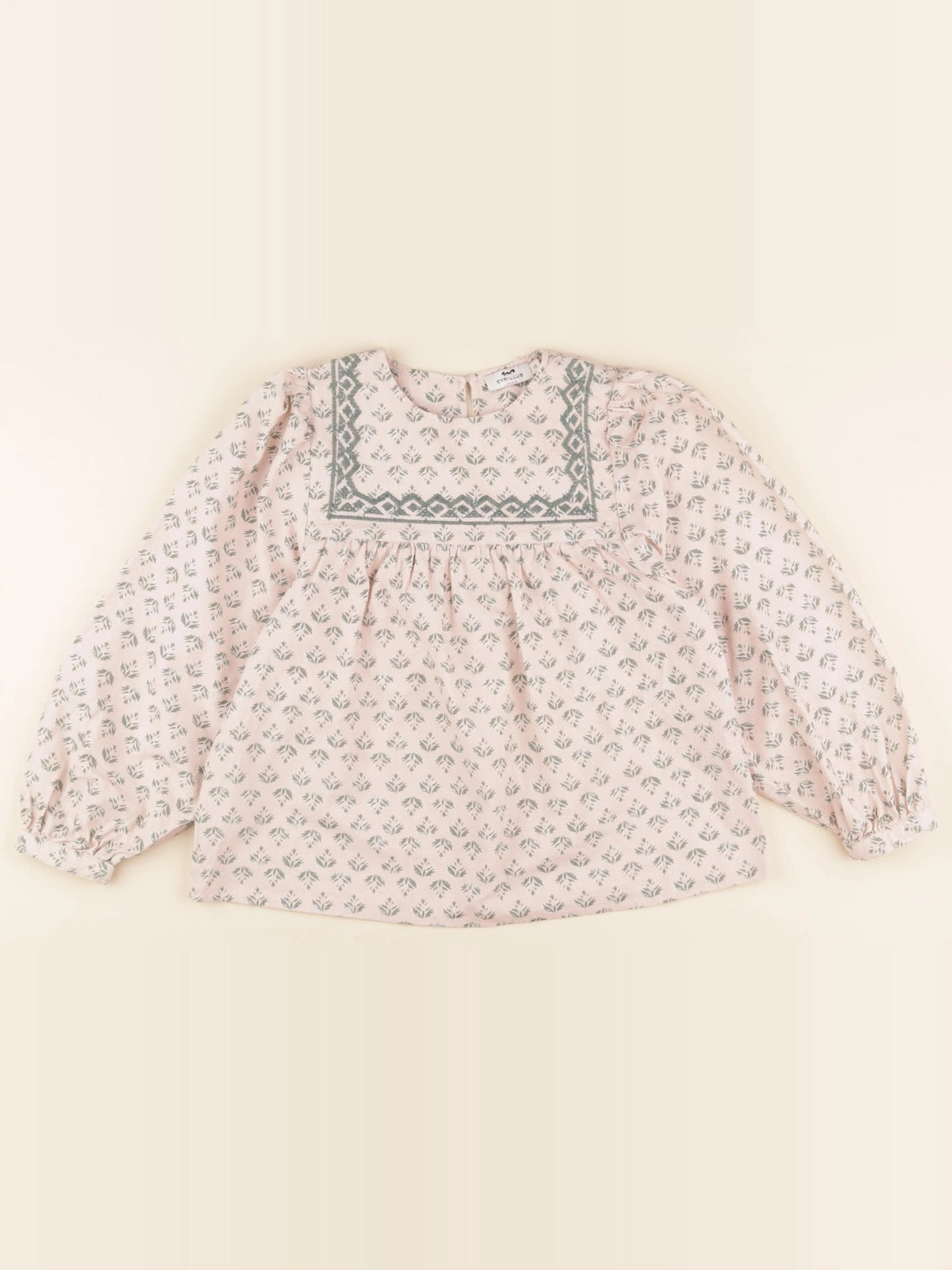 Cyrillus - blouse multicolore - 10 ans
