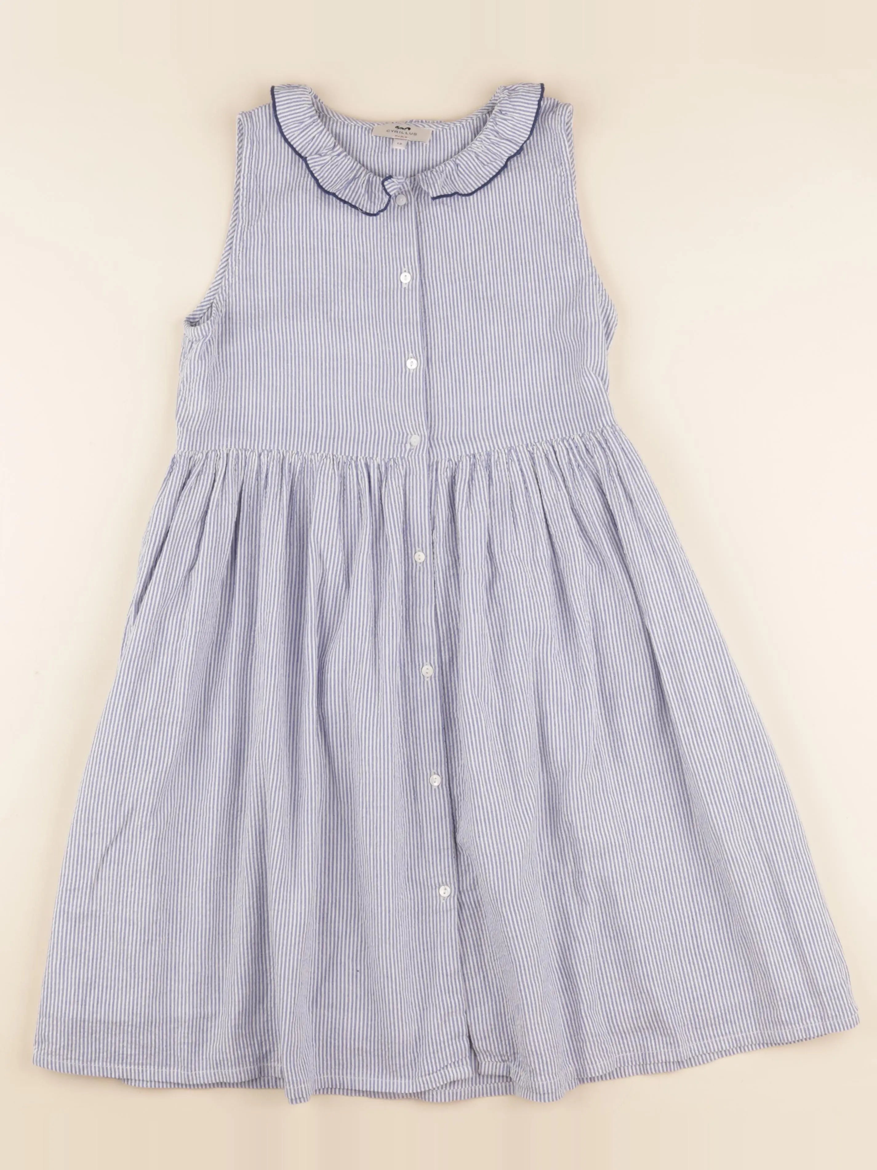 Cyrillus - robe bleu - 12 ans