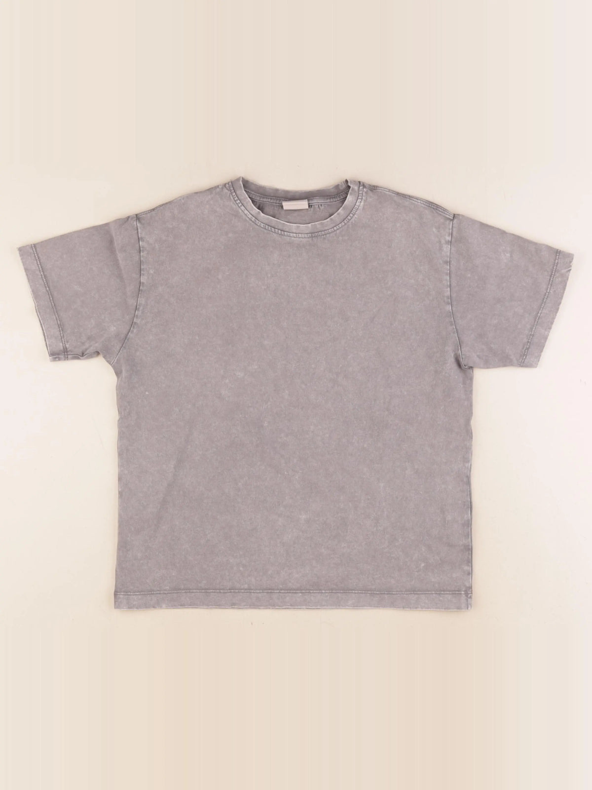 Zara - tee-shirt gris - 9/10 ans