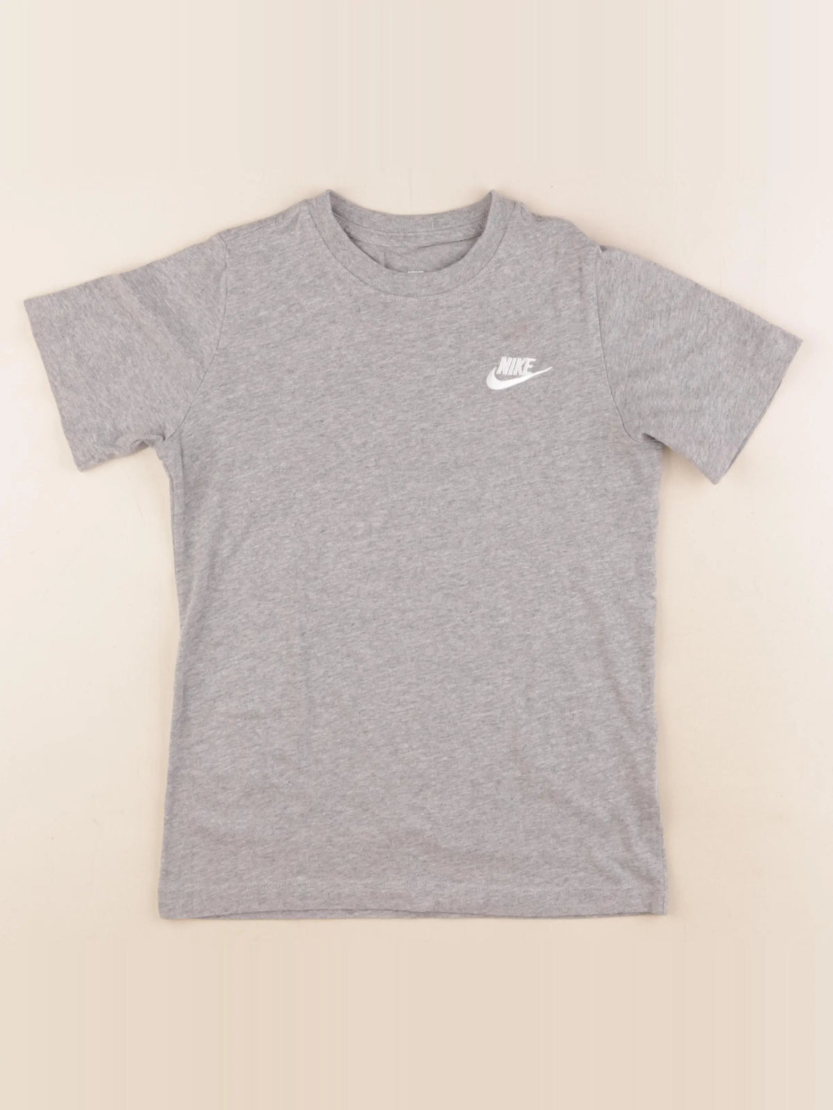 Nike - tee-shirt gris - 8/9 ans