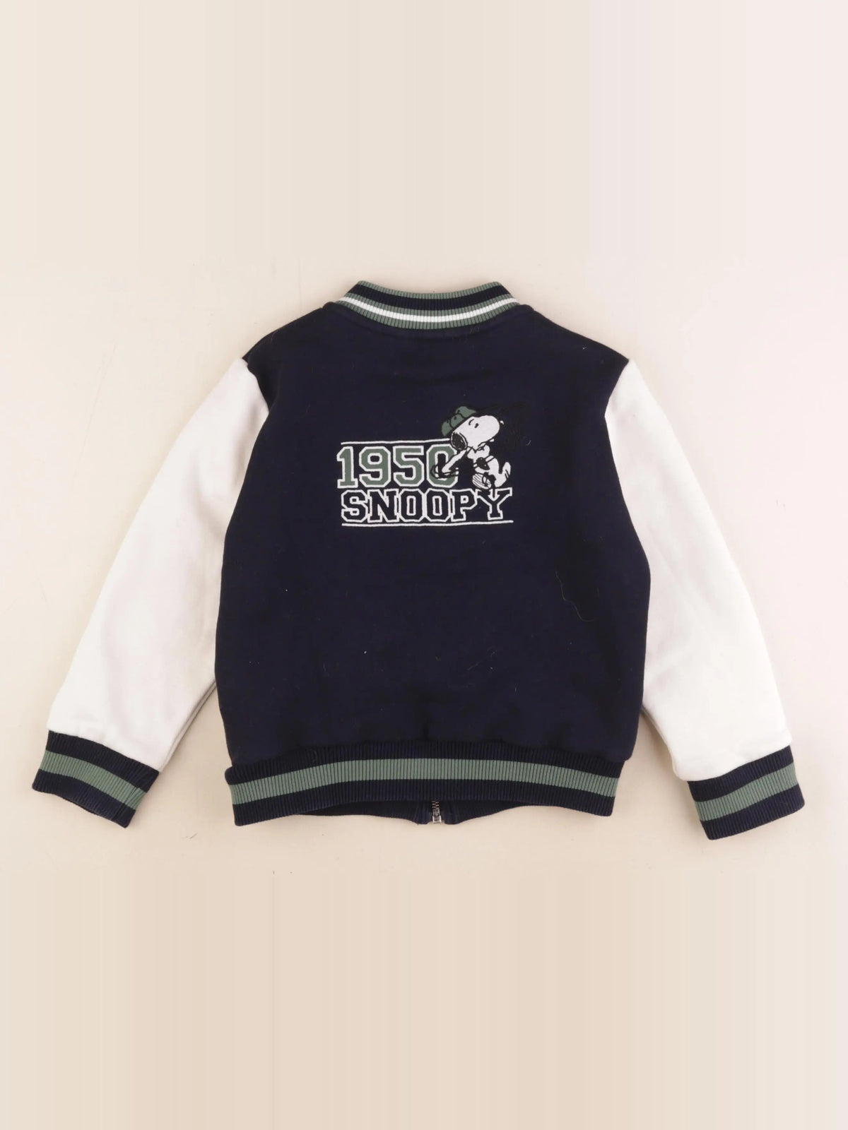 Cyrillus - veste bleu, blanc - 6 ans