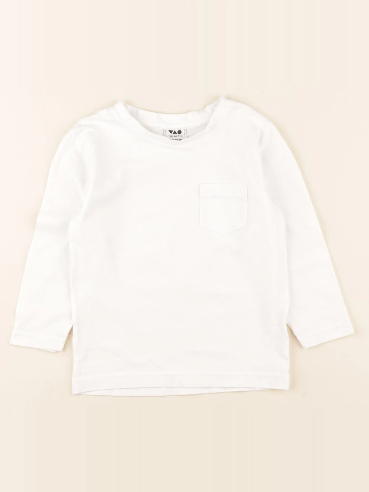 Tape à l'oeil - tee-shirt blanc - 2/3 ans