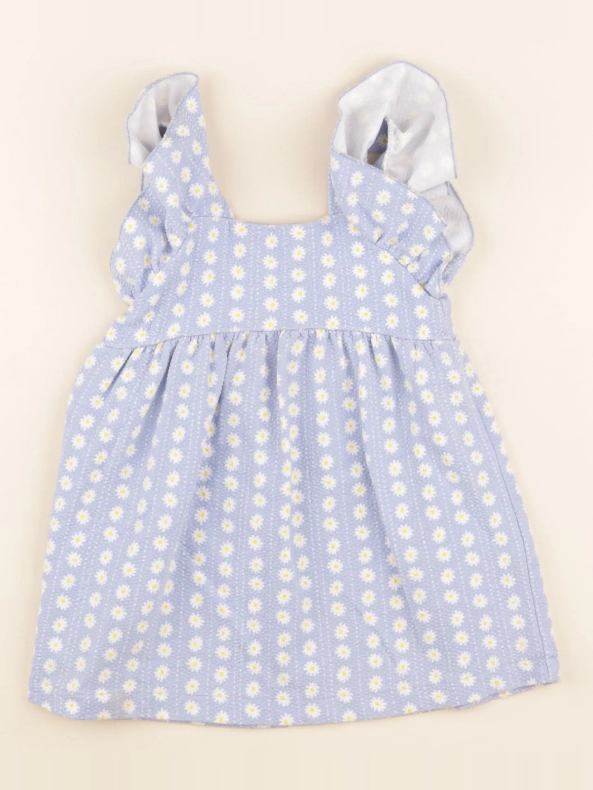 Zara - robe bleu - 2/3 ans
