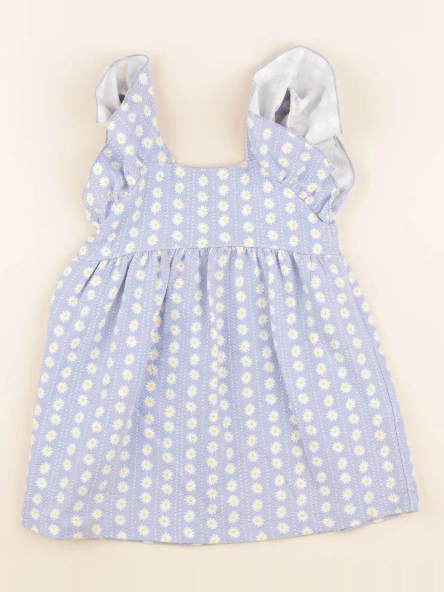 Zara - robe bleu - 2/3 ans