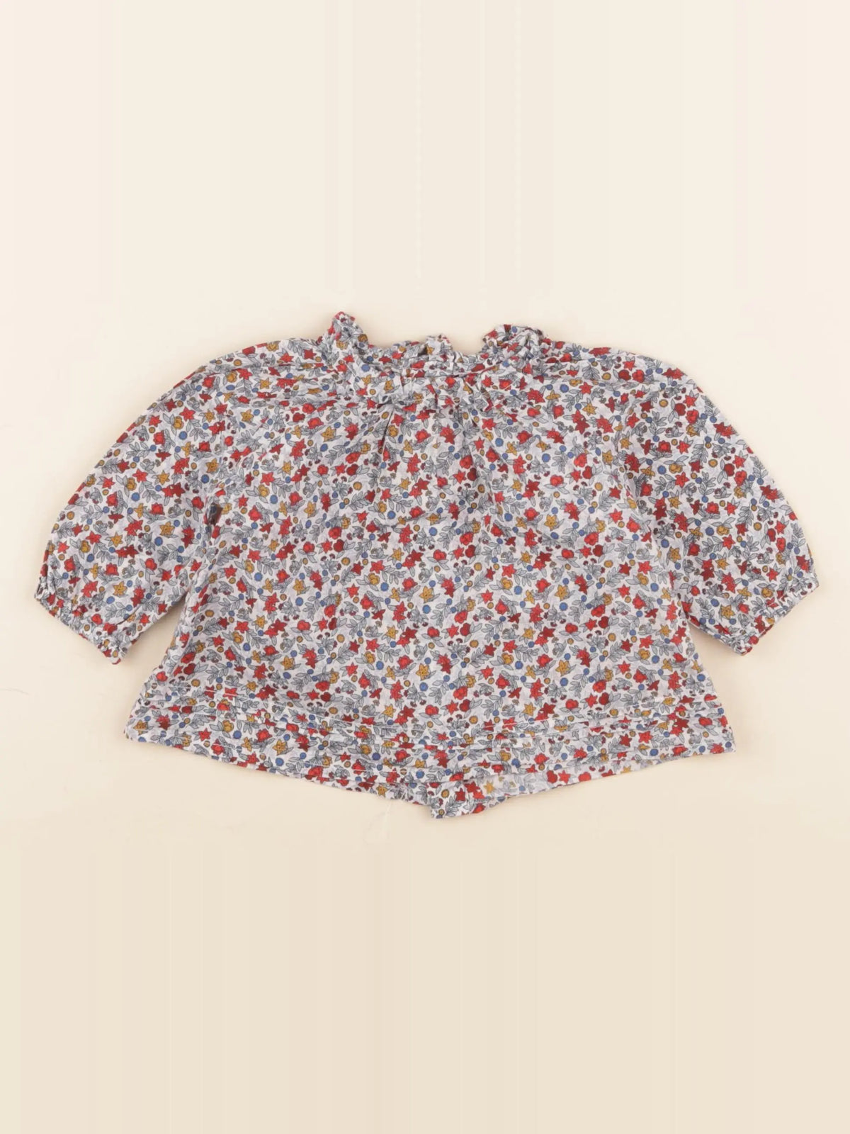 Boutchou - blouse multicolore - 3 mois