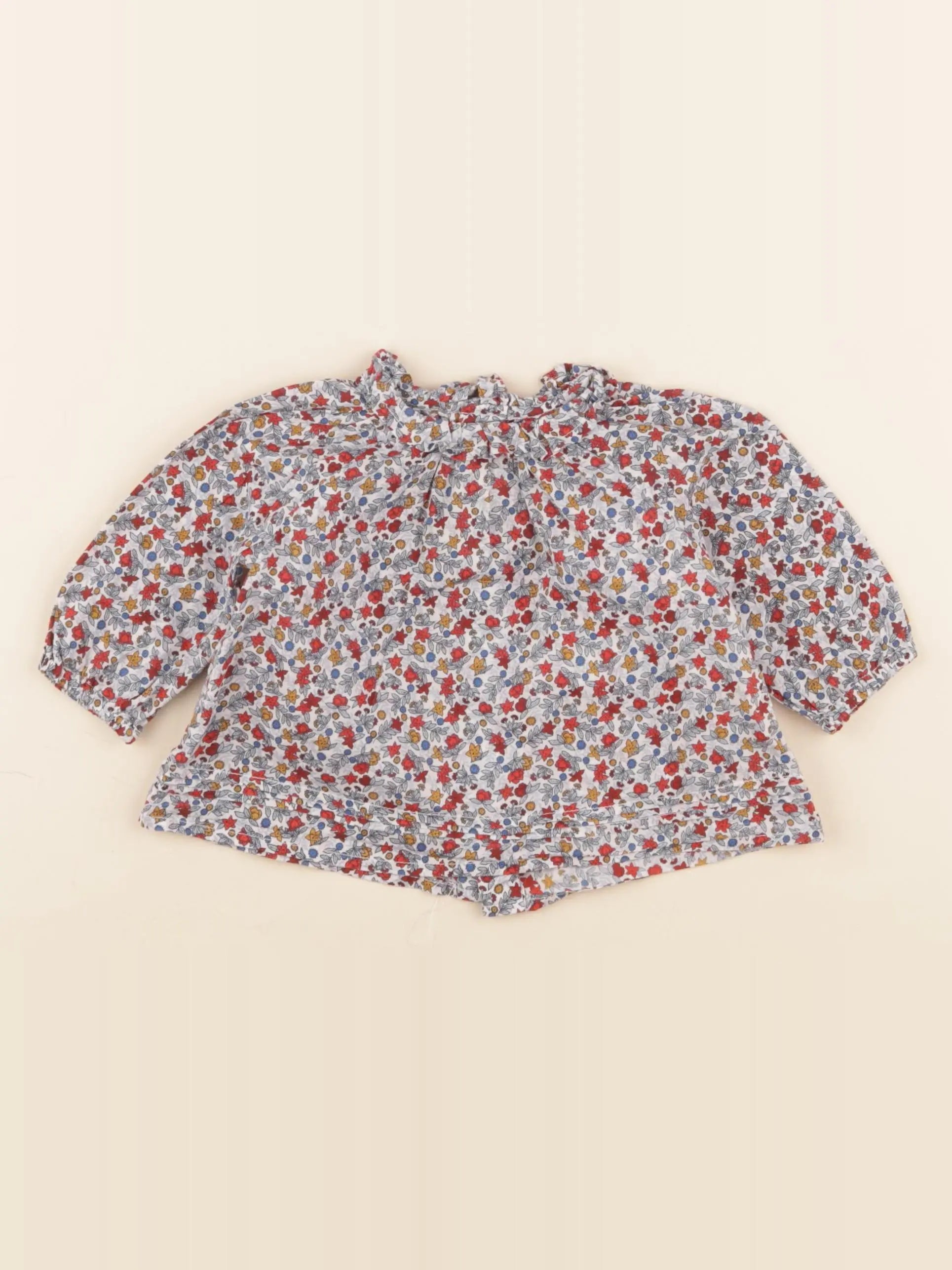 Boutchou - blouse multicolore - 3 mois