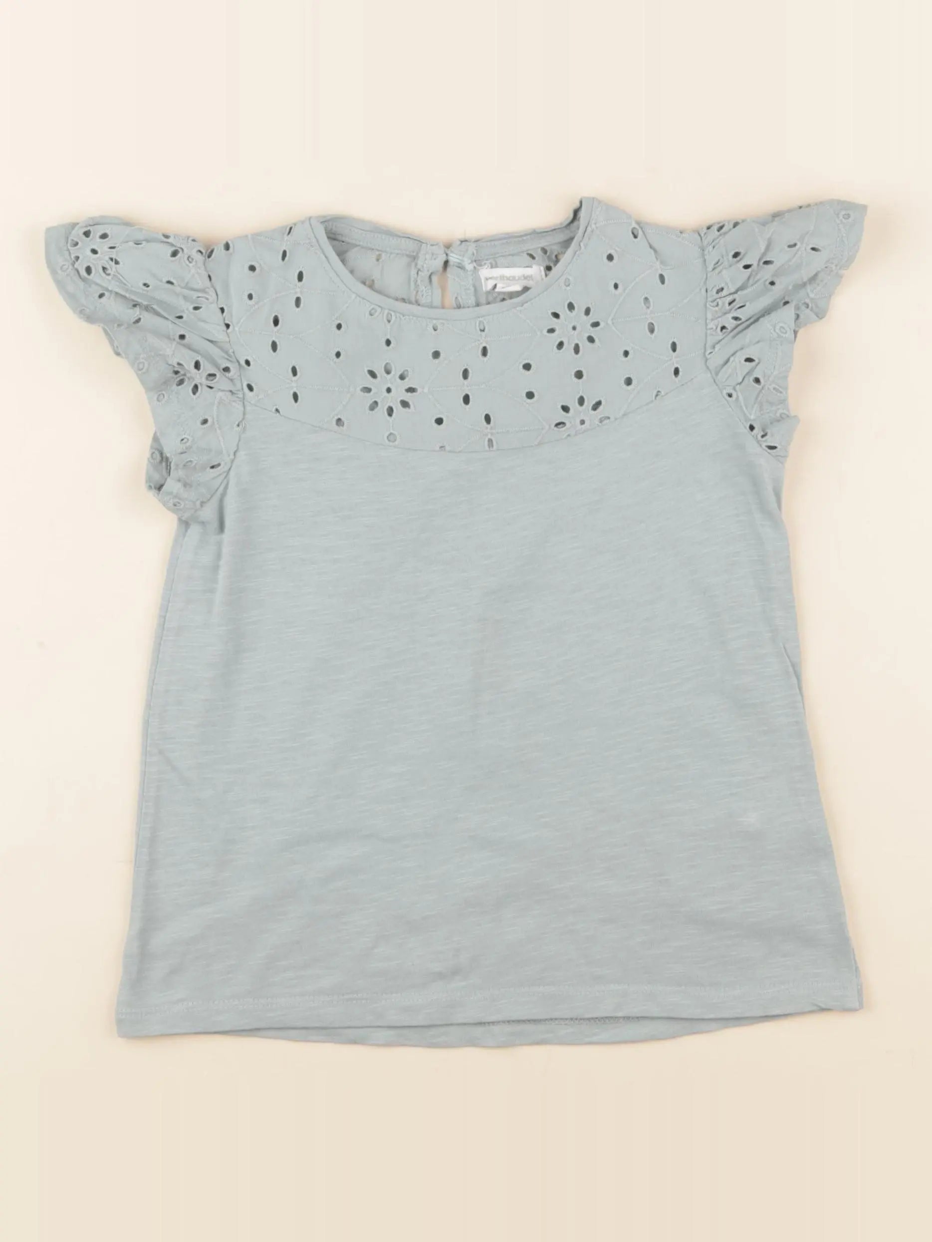 Vertbaudet - tee-shirt vert - 5 ans