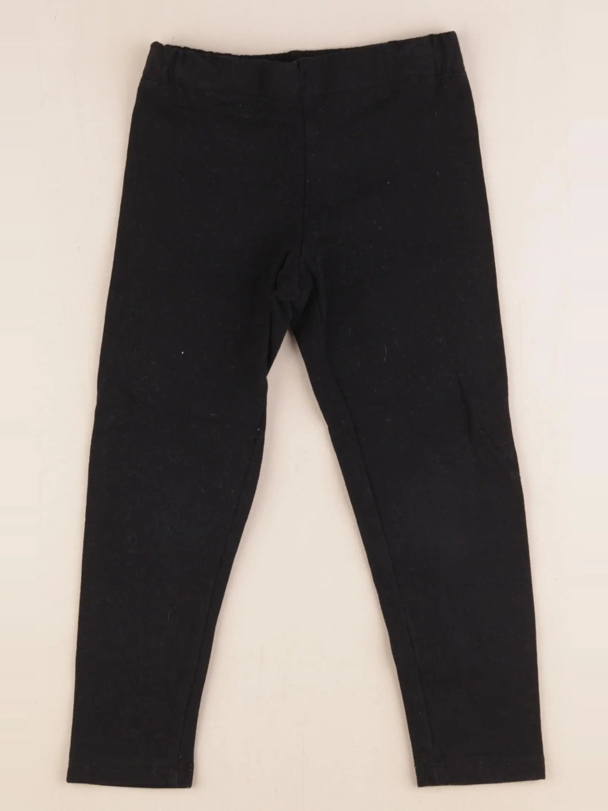 H&M - legging noir - 3/4 ans