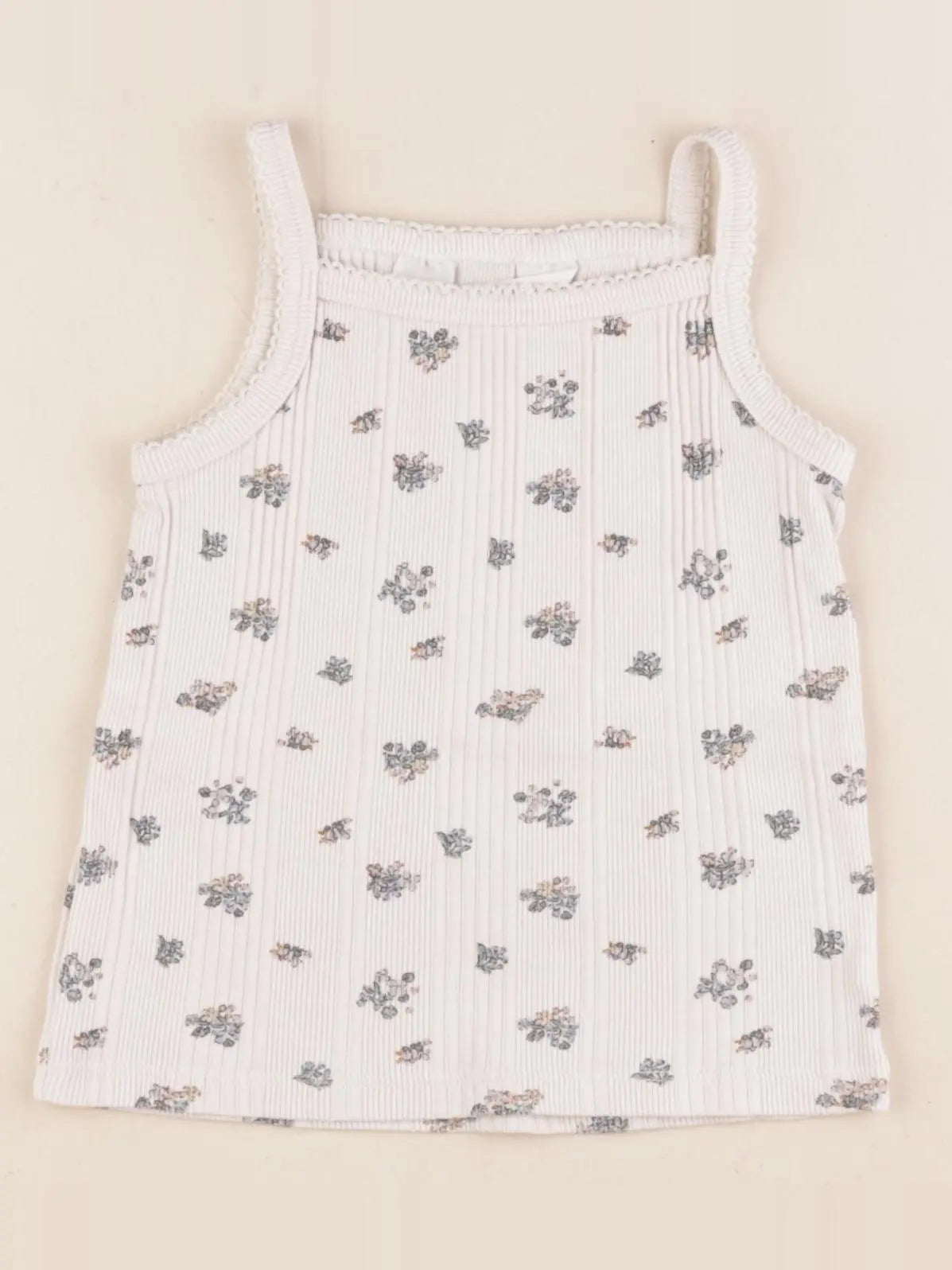 H&M - maillot de corps beige - 18/24 mois