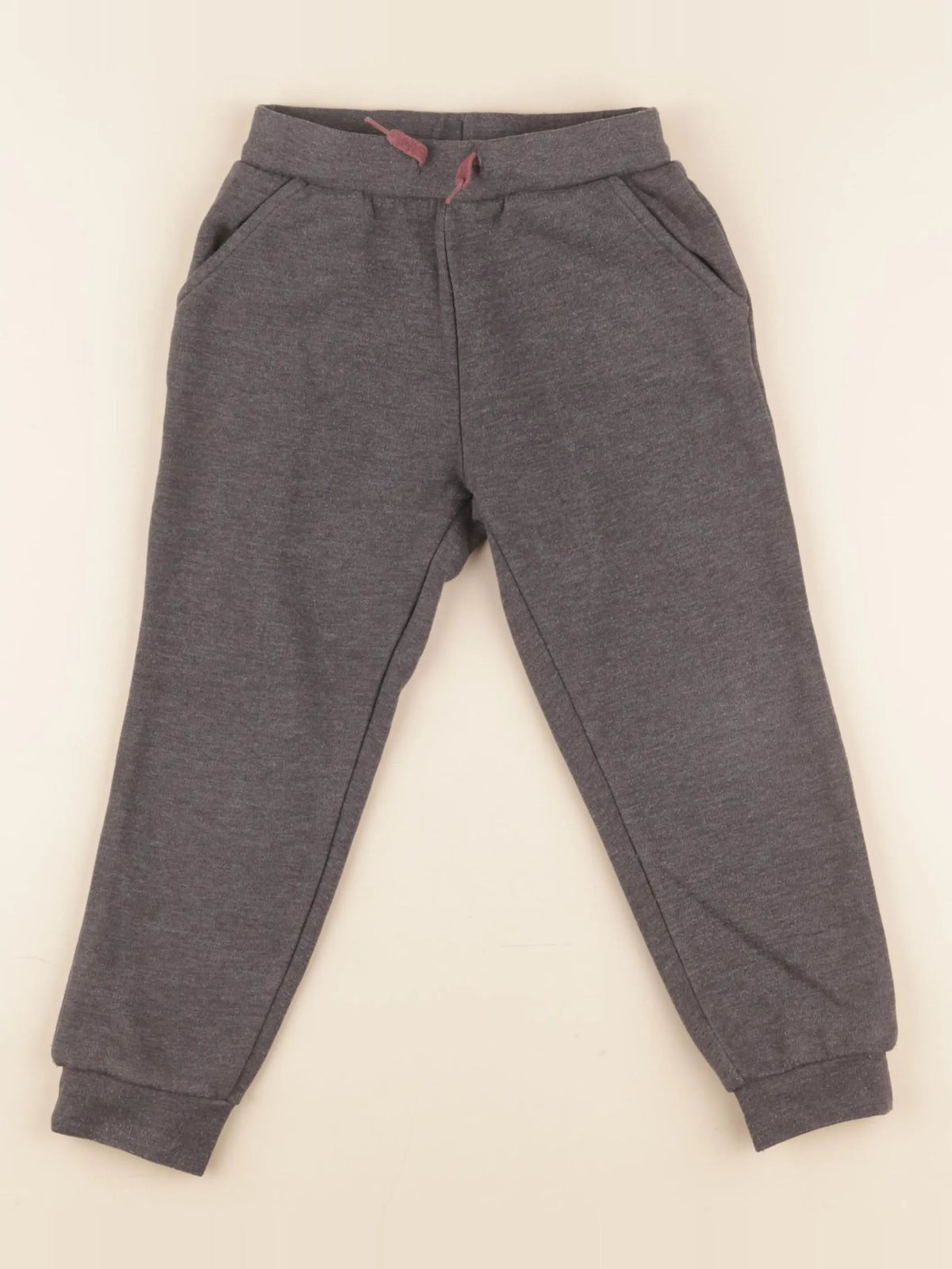 Vertbaudet - jogging doublé gris - 4 ans