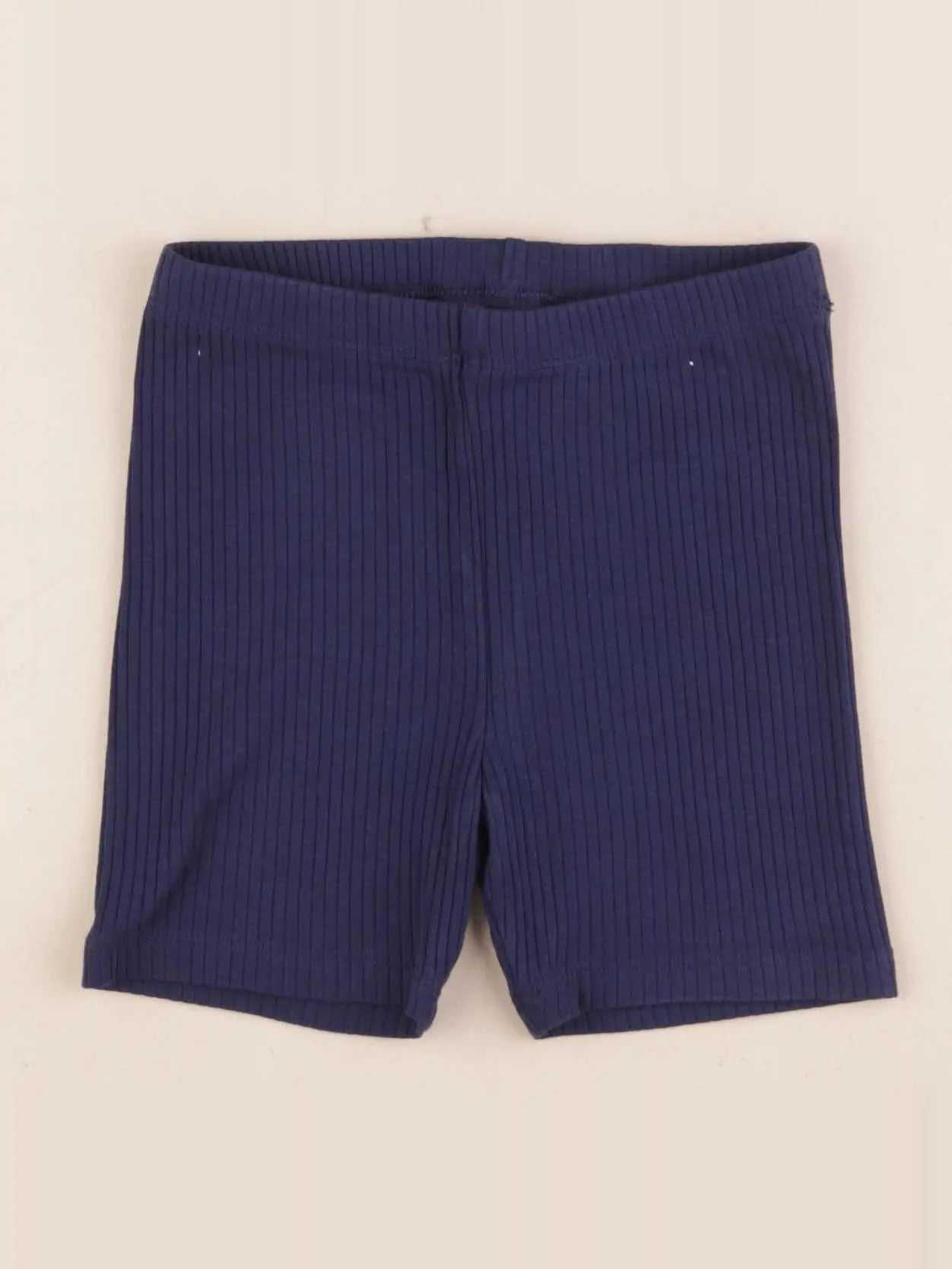 H&M - legging court bleu - 18/24 mois