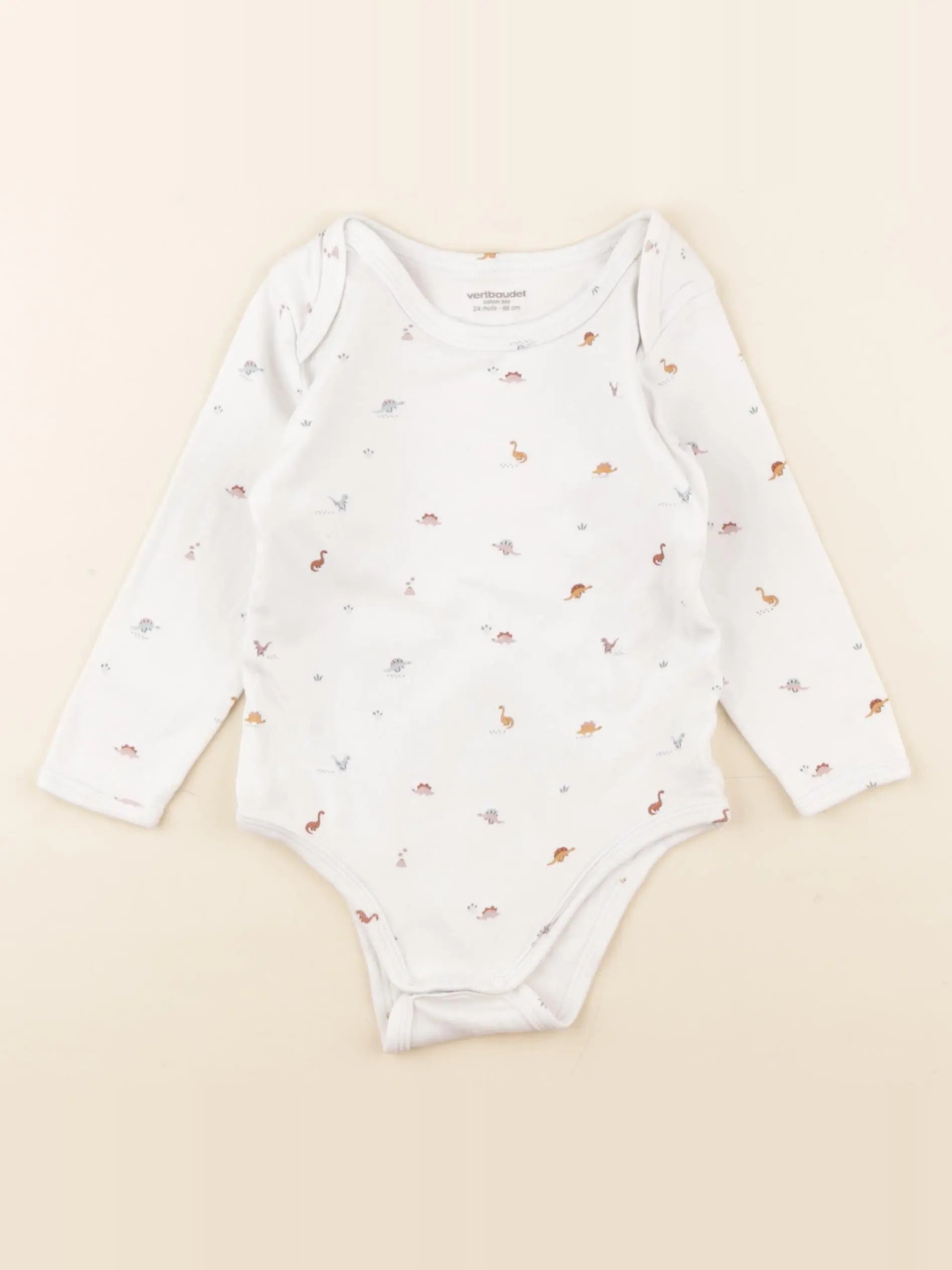 Vertbaudet - body blanc - 24 mois