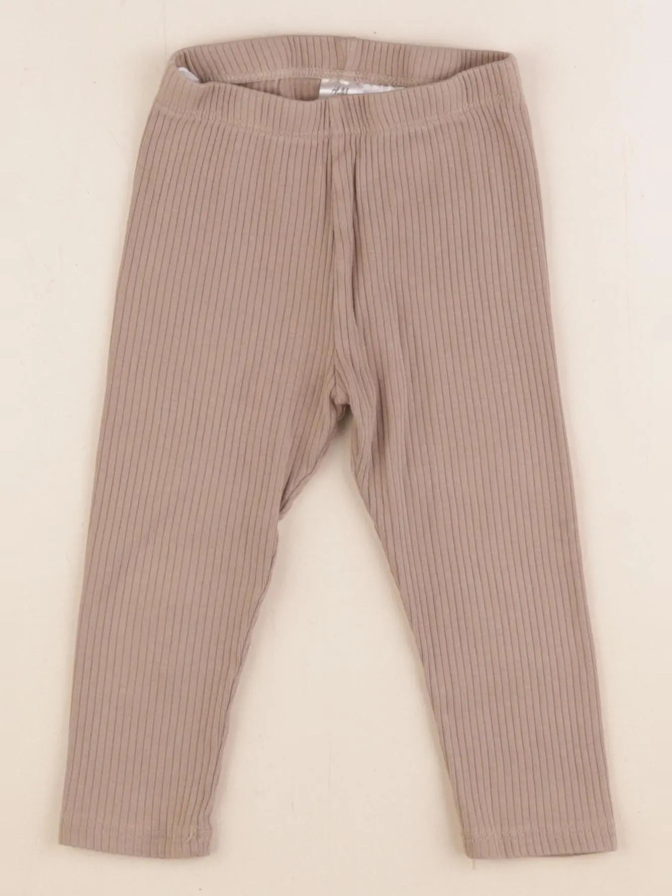 H&M - legging marron - 12/18 mois