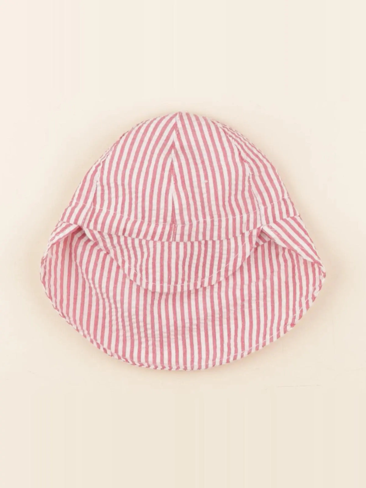 Amande - chapeau blanc, rouge - 6/12 mois