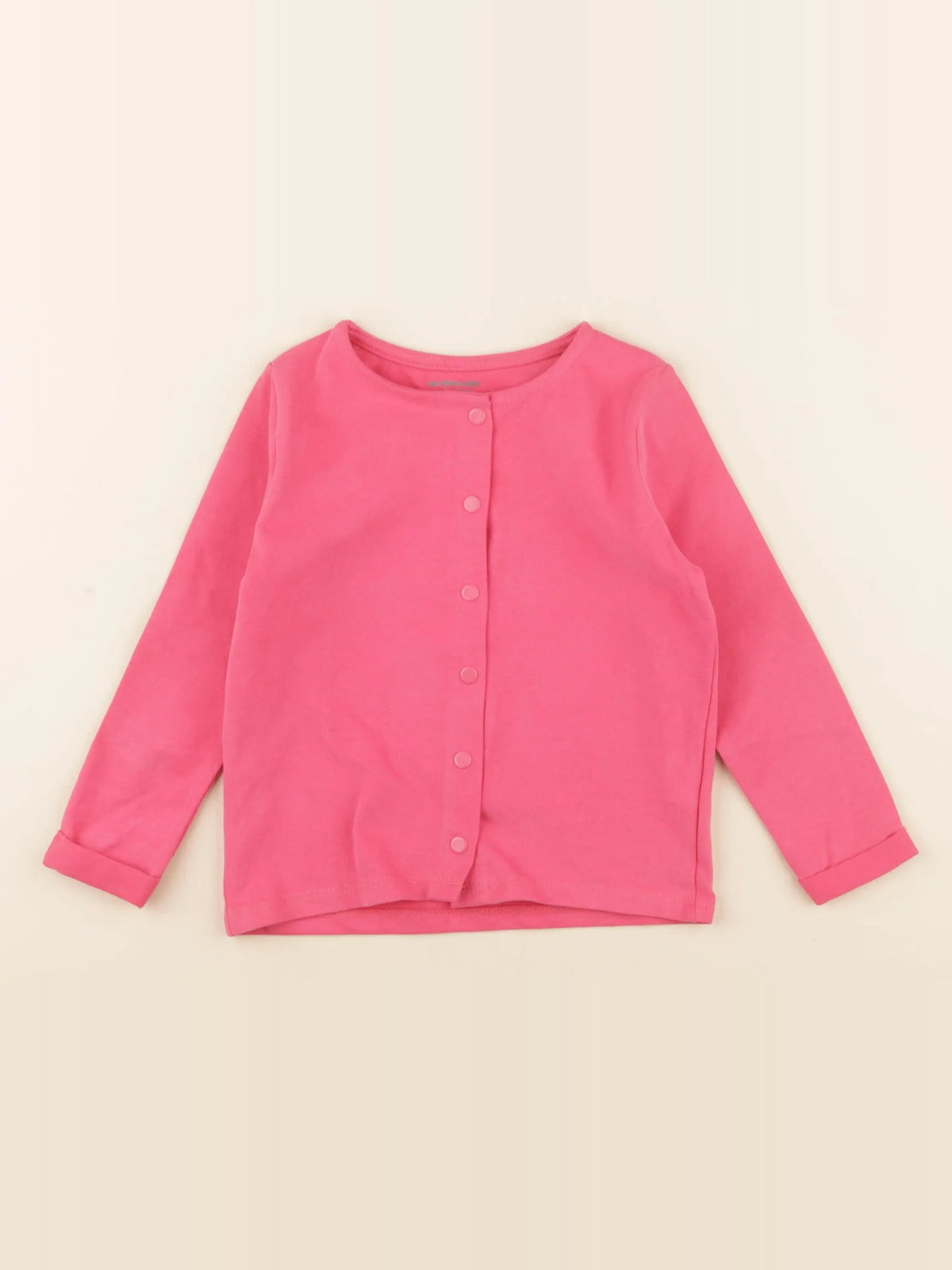 Vertbaudet - sweat rose - 2 ans