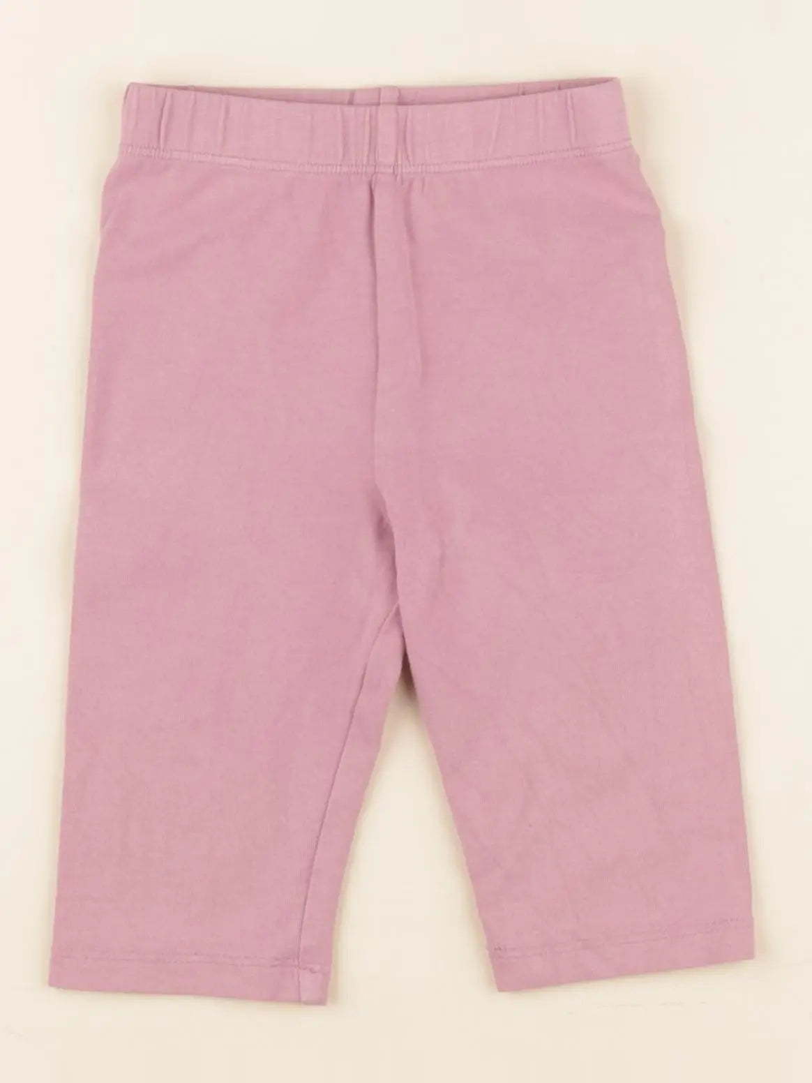 Vertbaudet - legging court rose - 2 ans