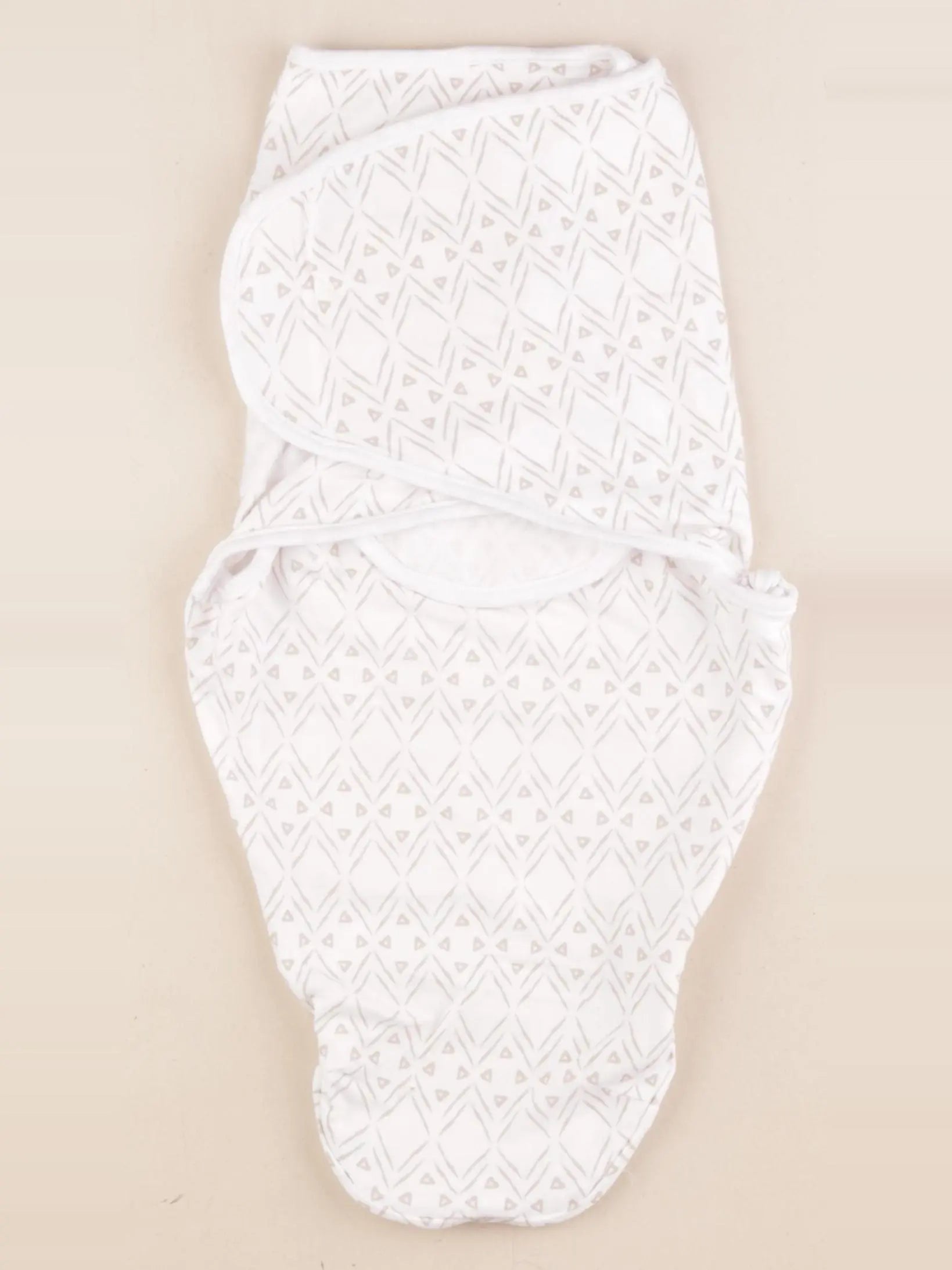 Aden + Anaïs -couverture d'emmaillotage  blanc, beige - 0/3 mois