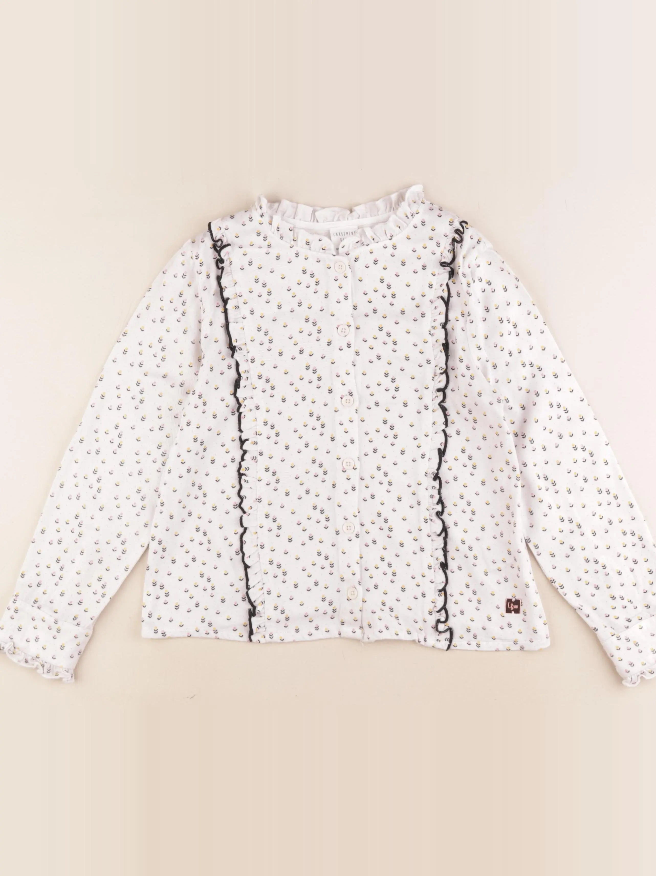Carrément Beau - blouse beige - 8 ans