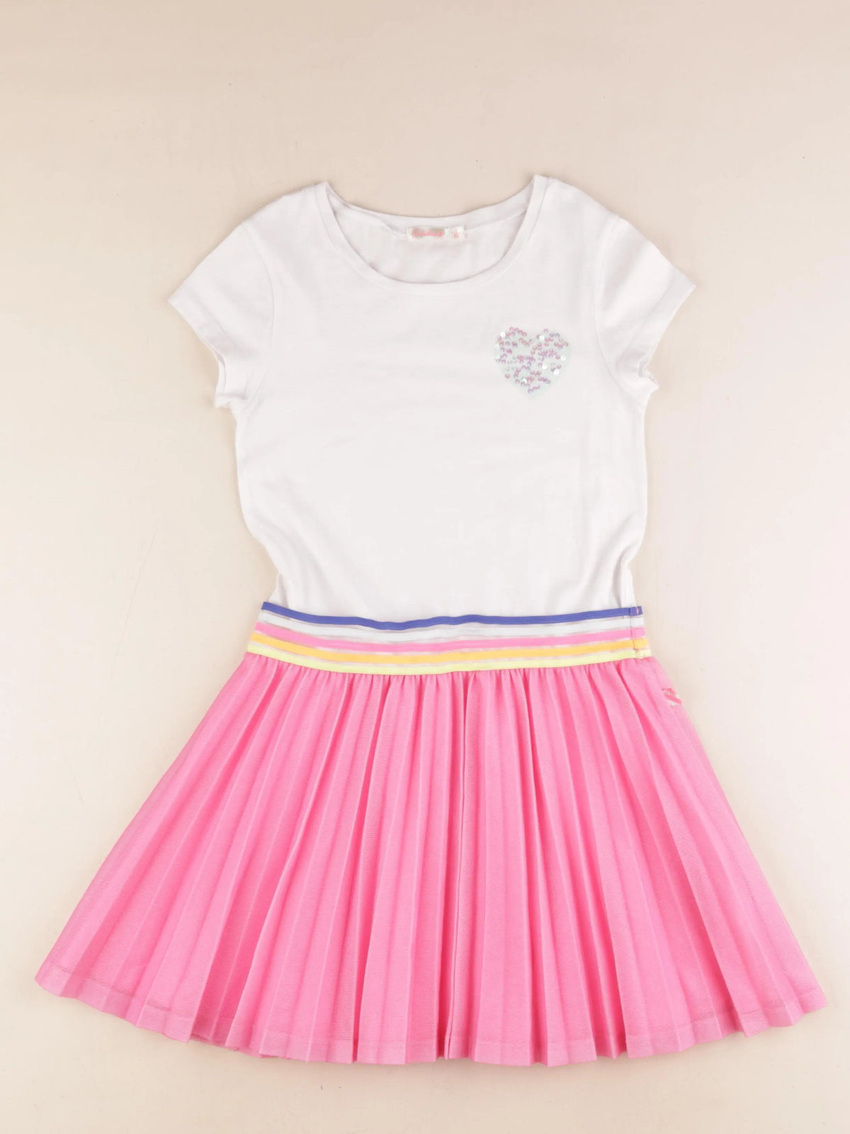 Billie Blush - robe rose - 8 ans