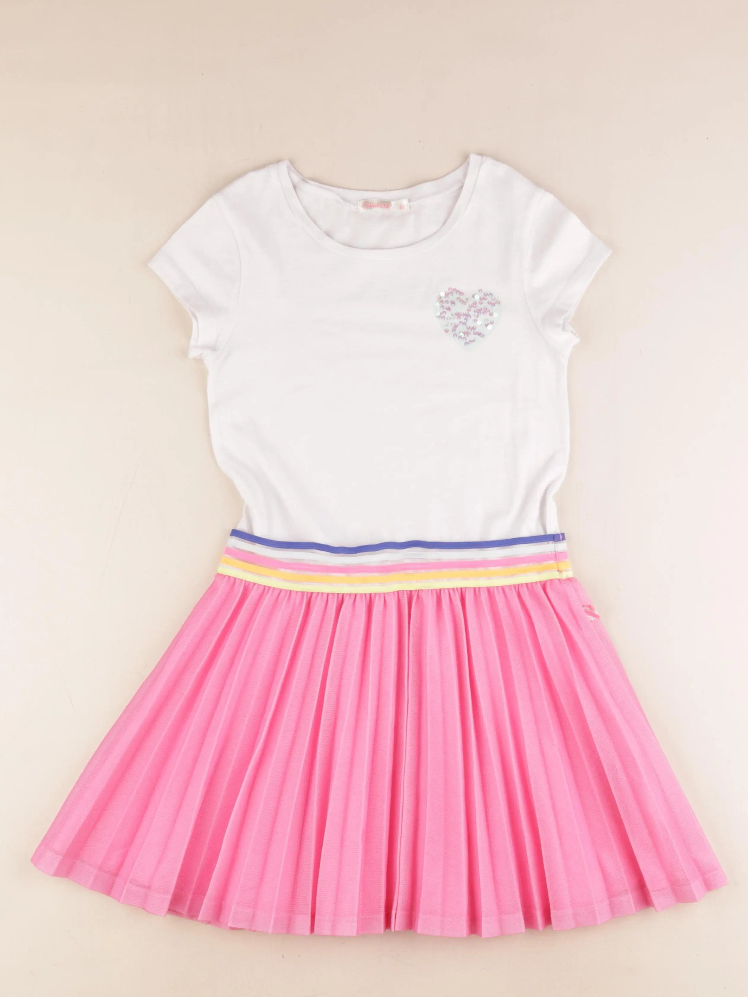 Billie Blush - robe rose - 8 ans
