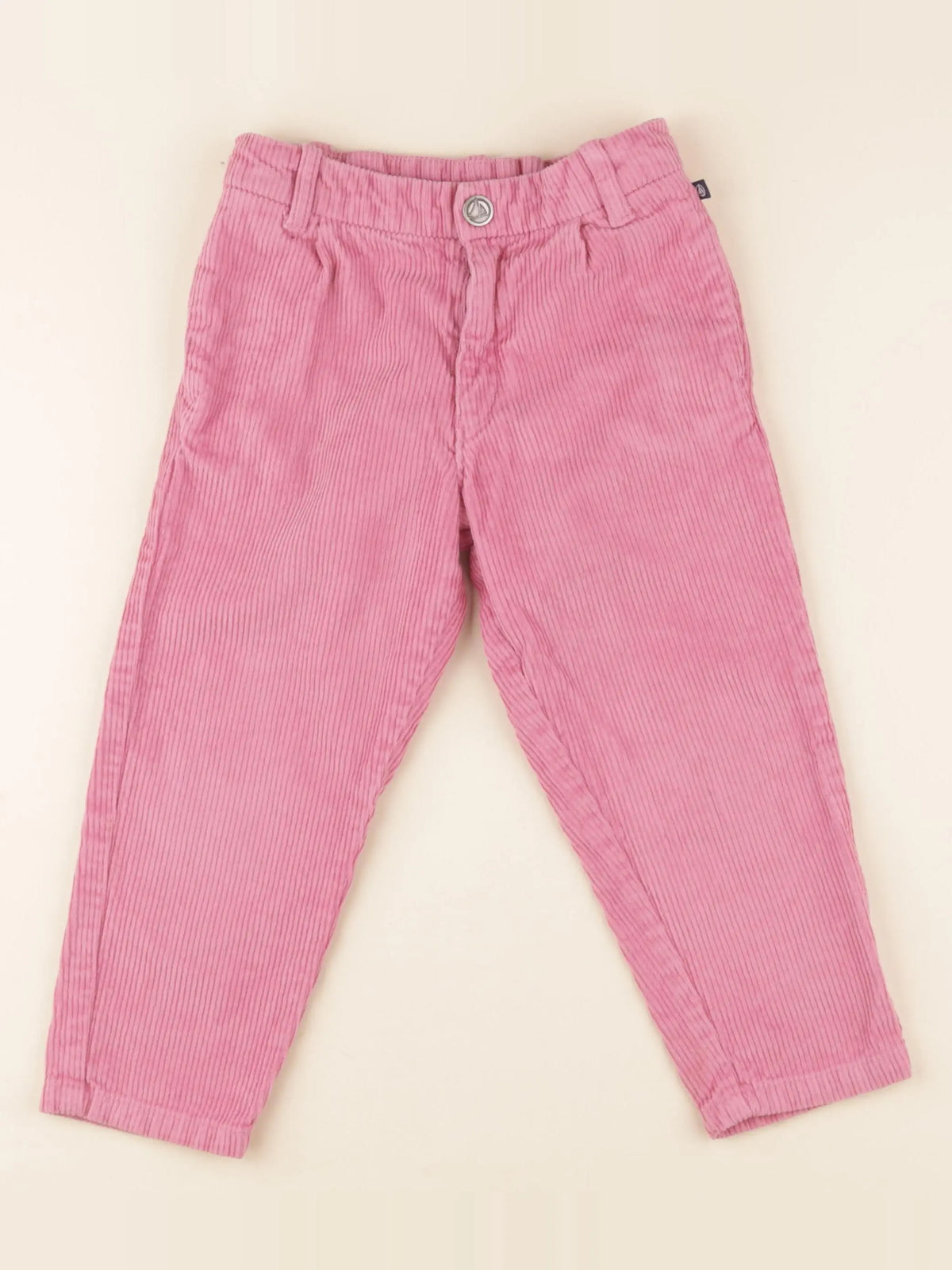 Petit Bateau - pantalon rose - 4 ans